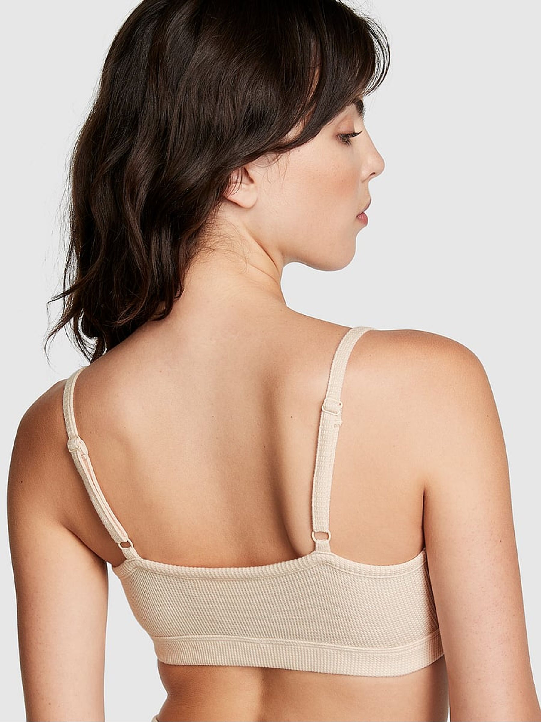 Marzipan Nude Waffle Bralette - Image 2 of 4