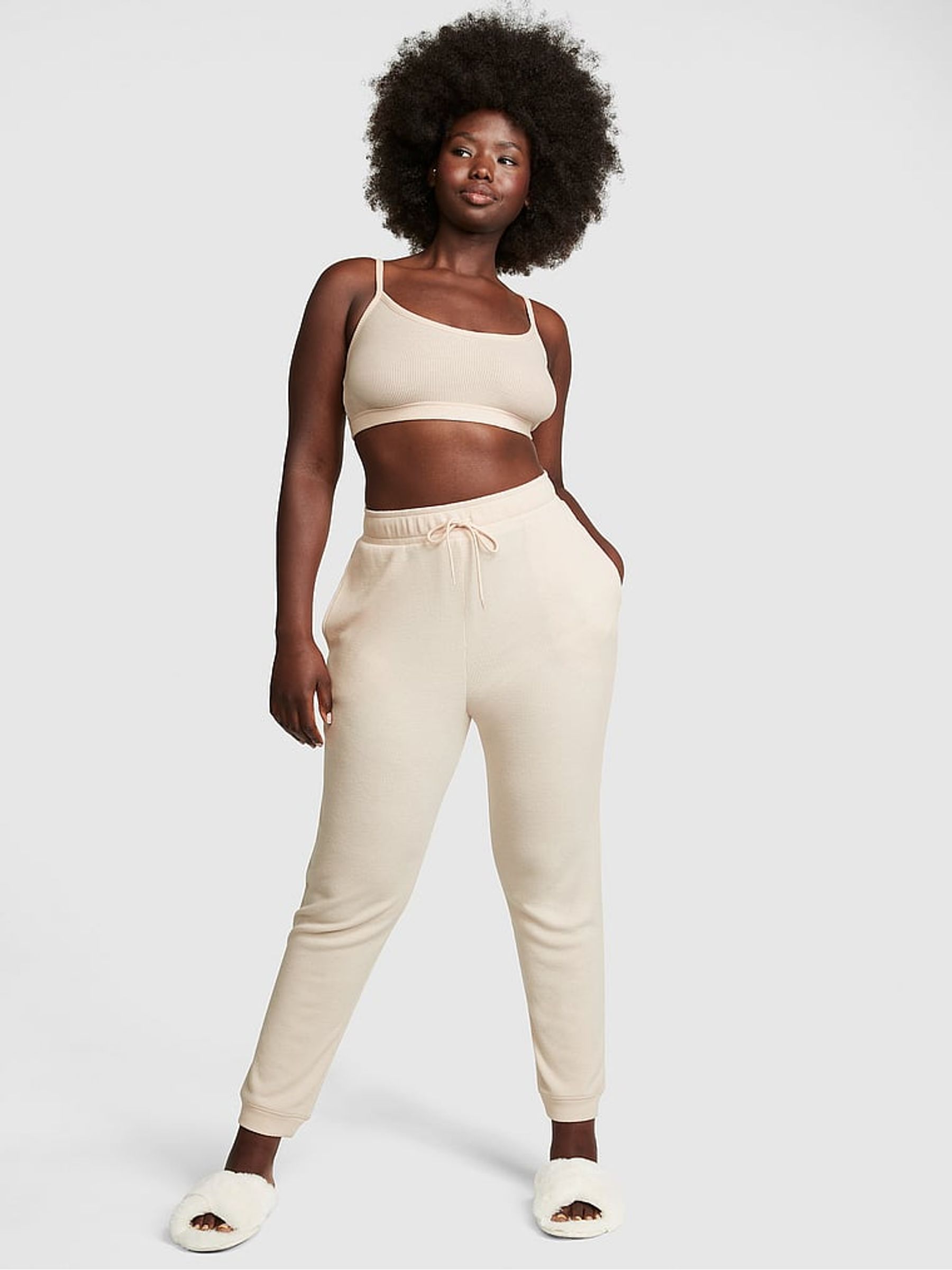 Marzipan Nude Waffle Bralette - Image 3 of 4