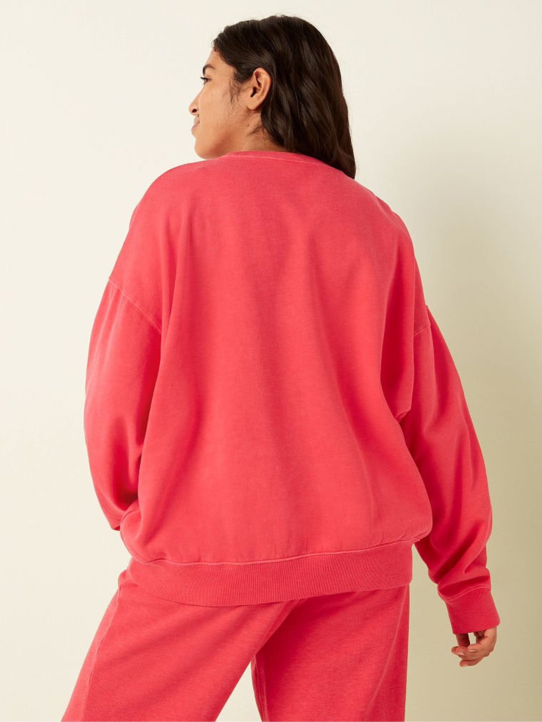 Red Crew Sweatshirt - Image 2 of 4 Red Crew Sweatshirt - Image 2 of 4