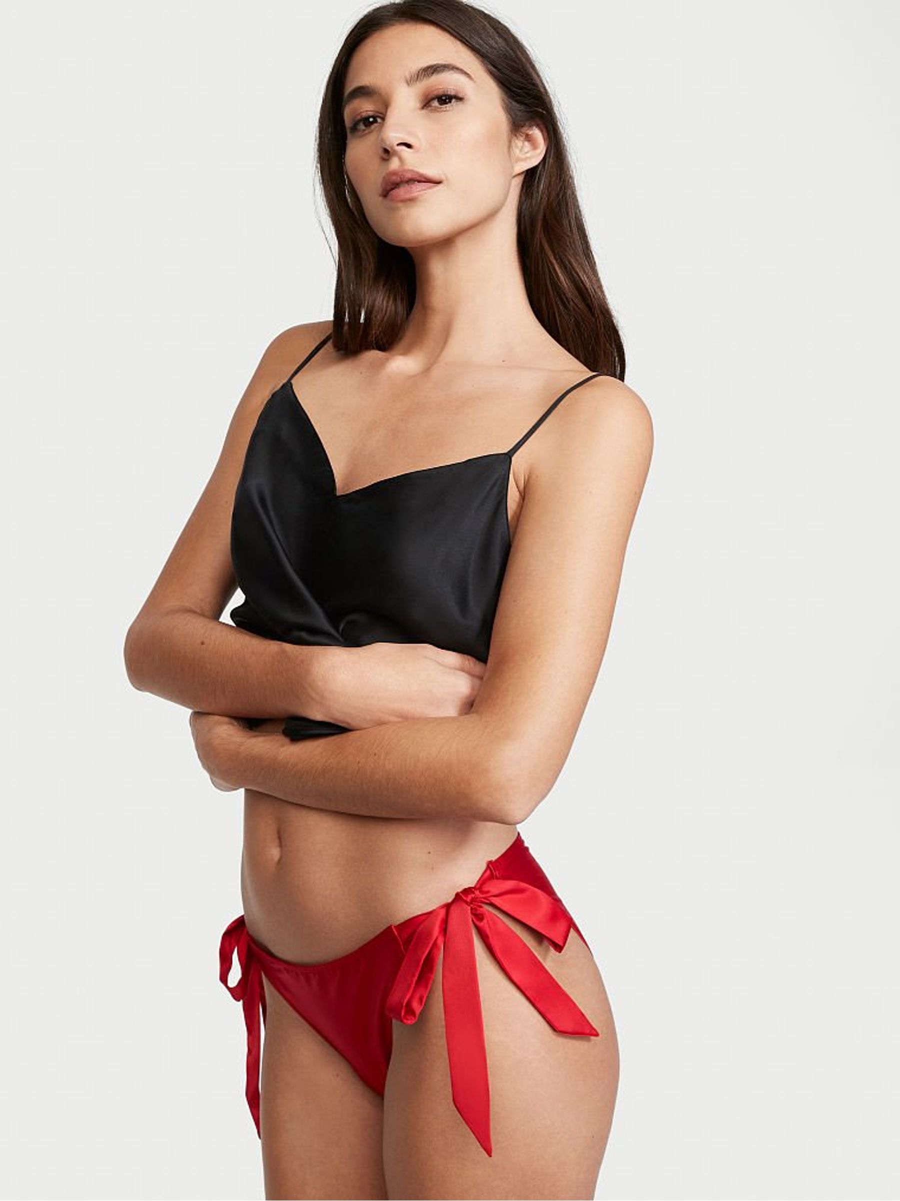 Lipstick Side Tie Bikini Panty - Image 1 of 4