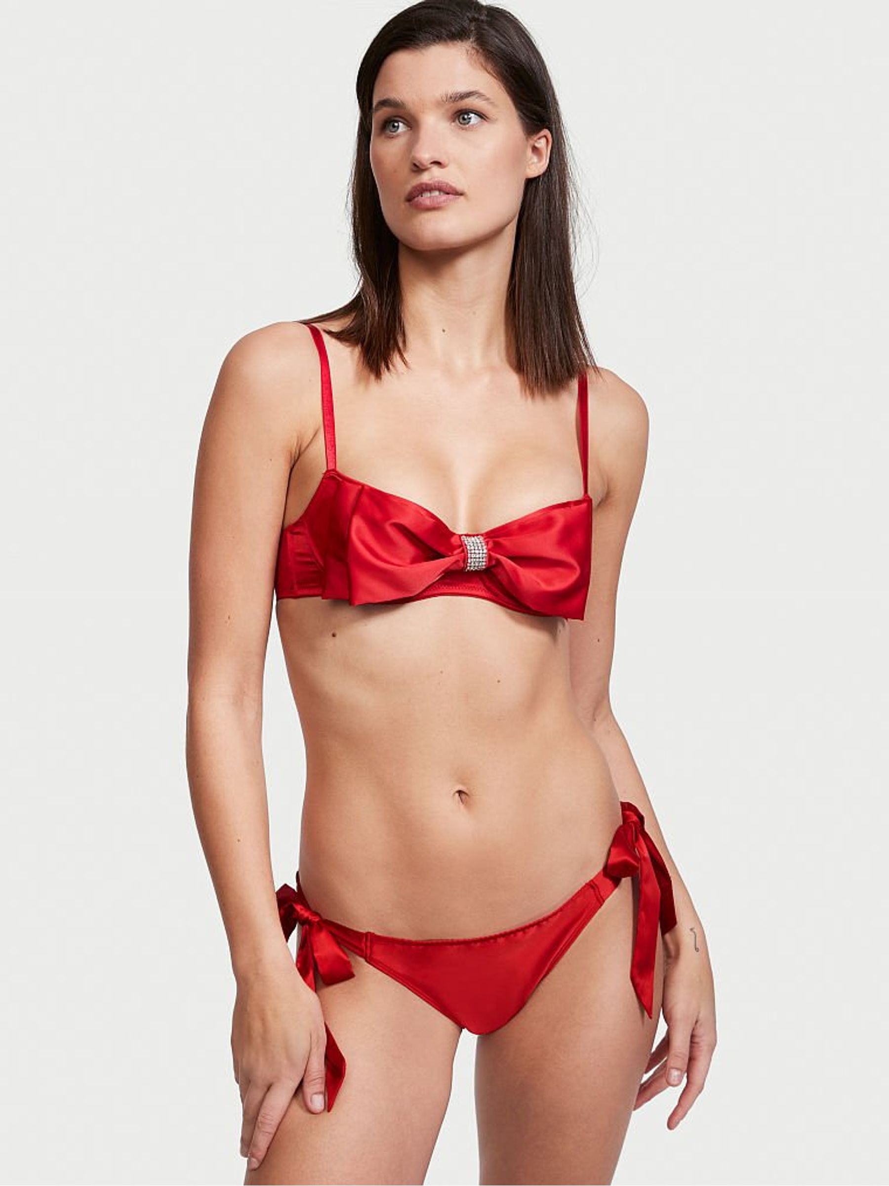 Lipstick Side Tie Bikini Panty - Image 3 of 4