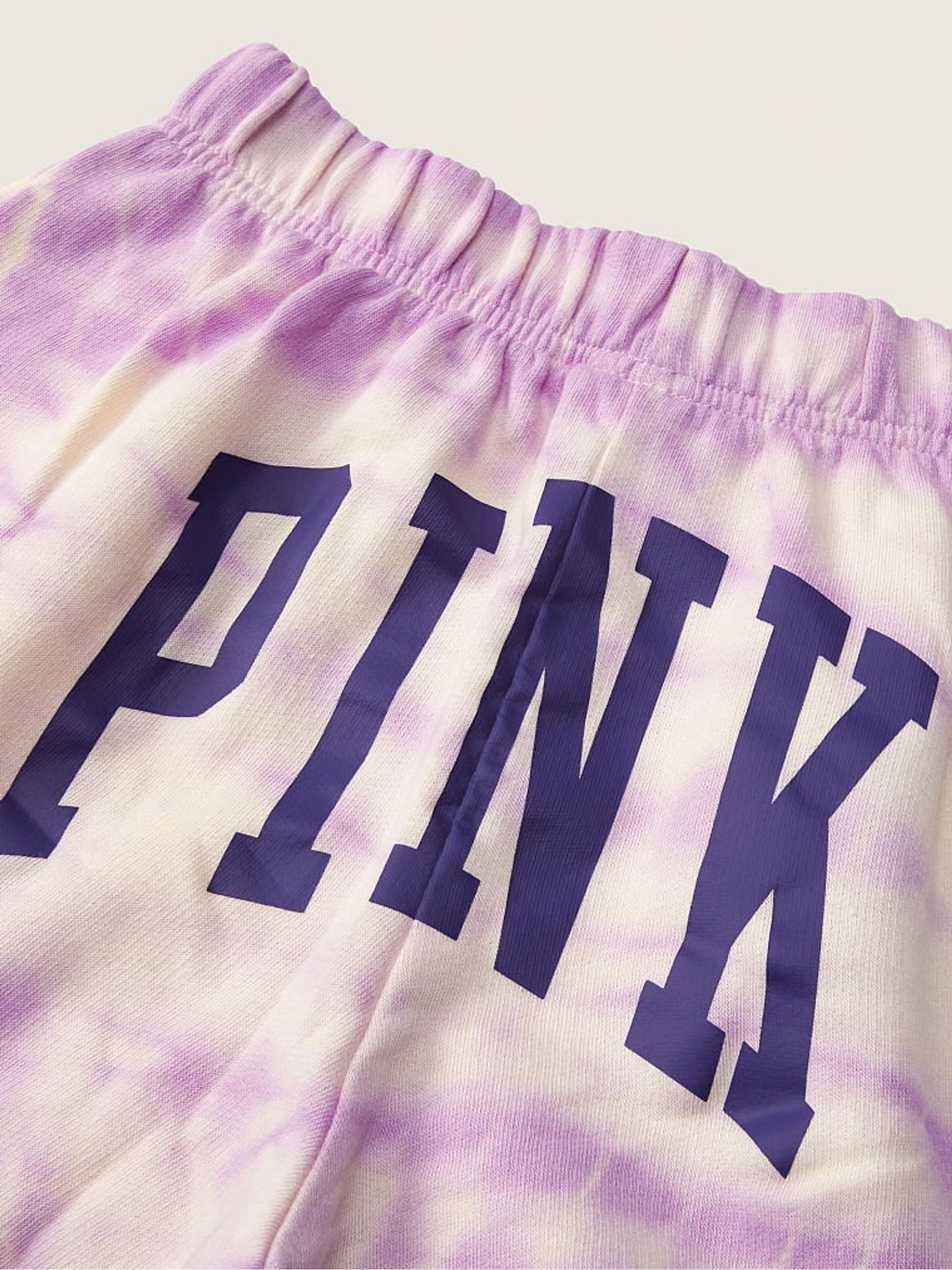 Purple Petal Tie Dye Varsity Short - Image 5 of 5 Purple Petal Tie Dye Varsity Short - Image 5 of 5
