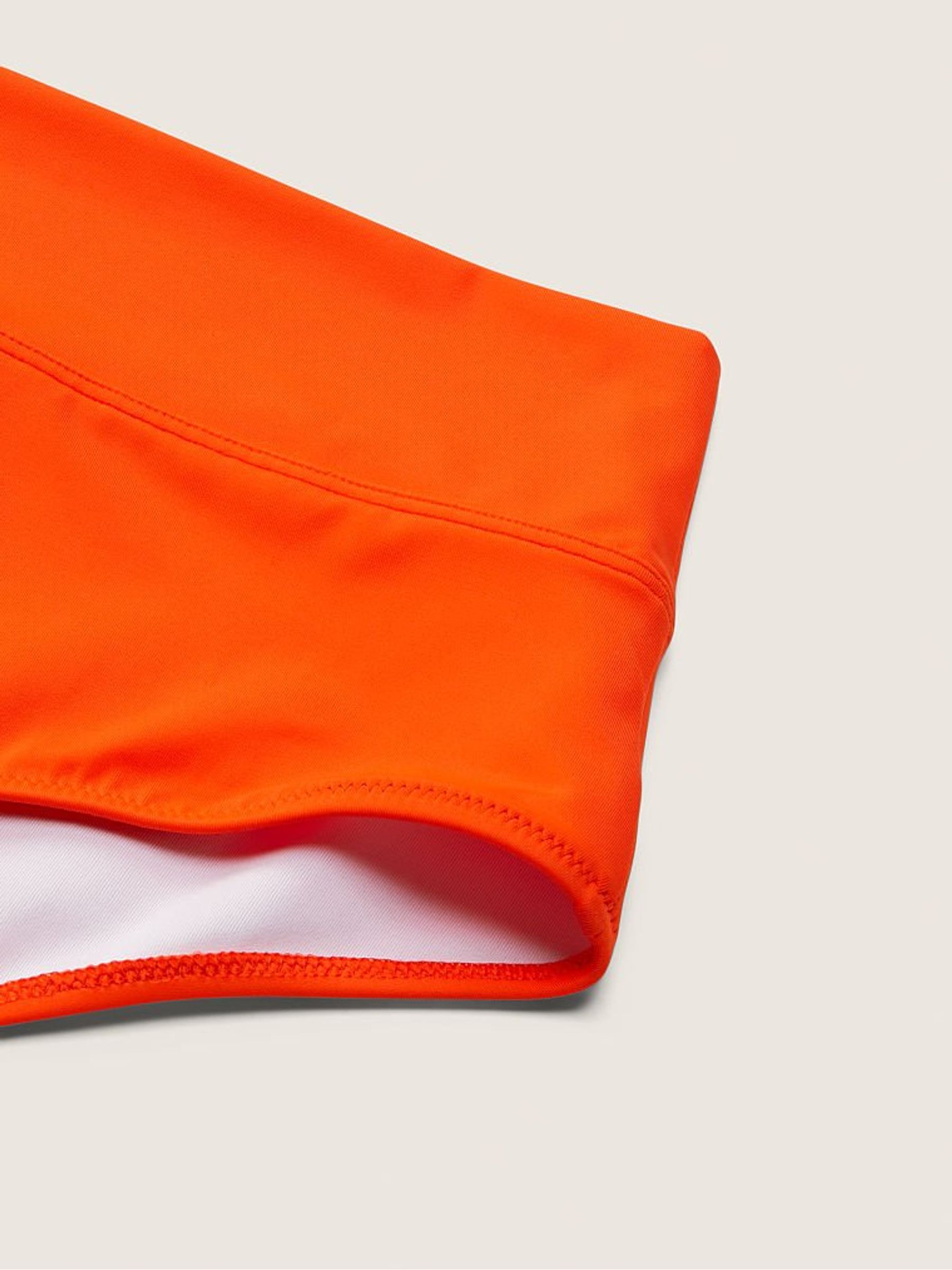 Bright Tomato High Waist Shortie Swim Bottom - Image 4 of 4