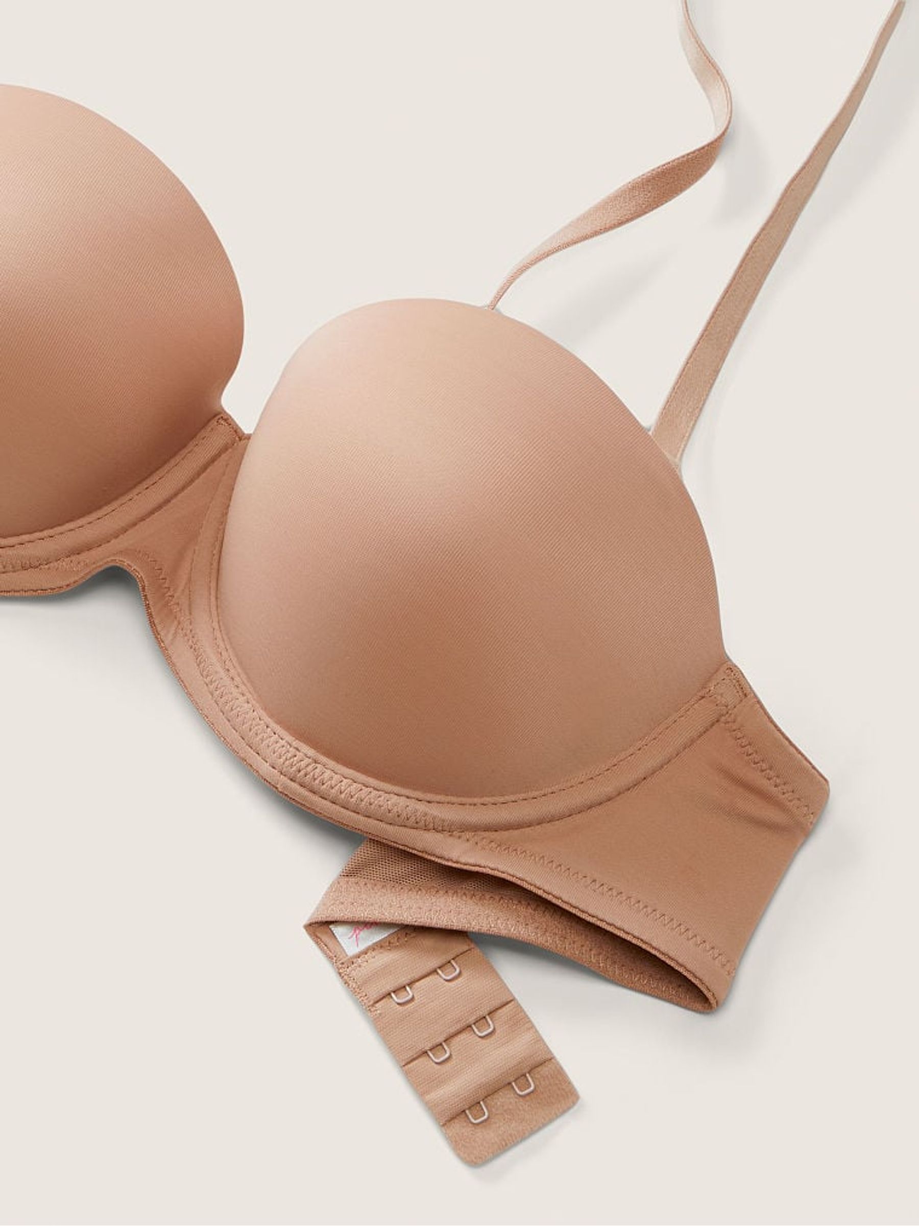 Mocha Latte Nude Smooth Multiway Strapless Push Up Bra - Image 5 of 5