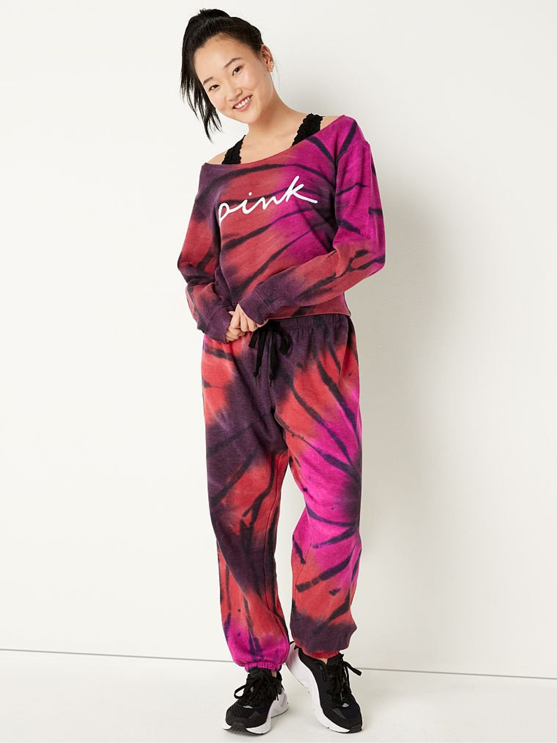Supernova tie dye with logo Everyday Lounge Classic Pant - Image 1 of 4