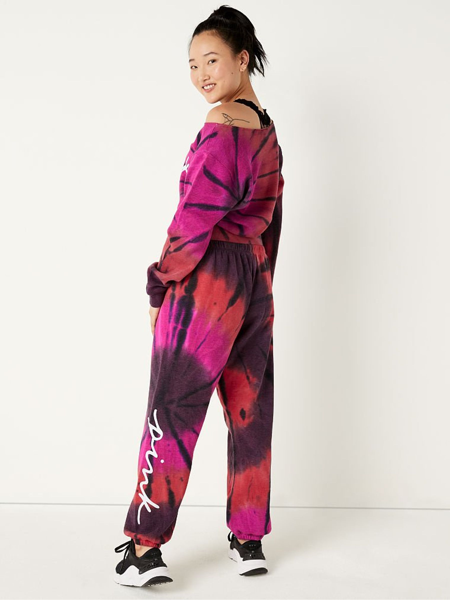 Supernova tie dye with logo Everyday Lounge Classic Pant - Image 2 of 4