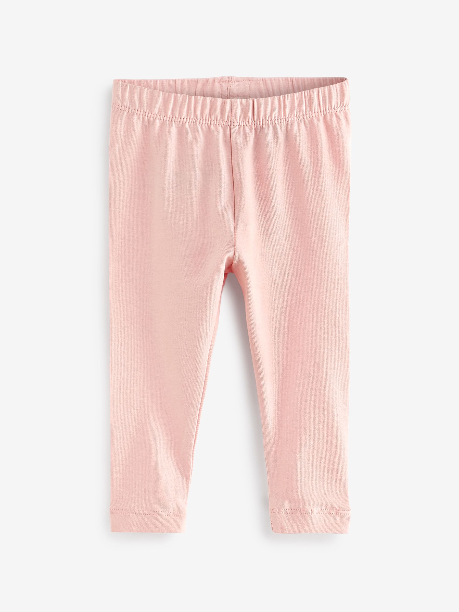 Pink Basic Cotton Leggings (6mths-5yrs) - Image 1 of 1