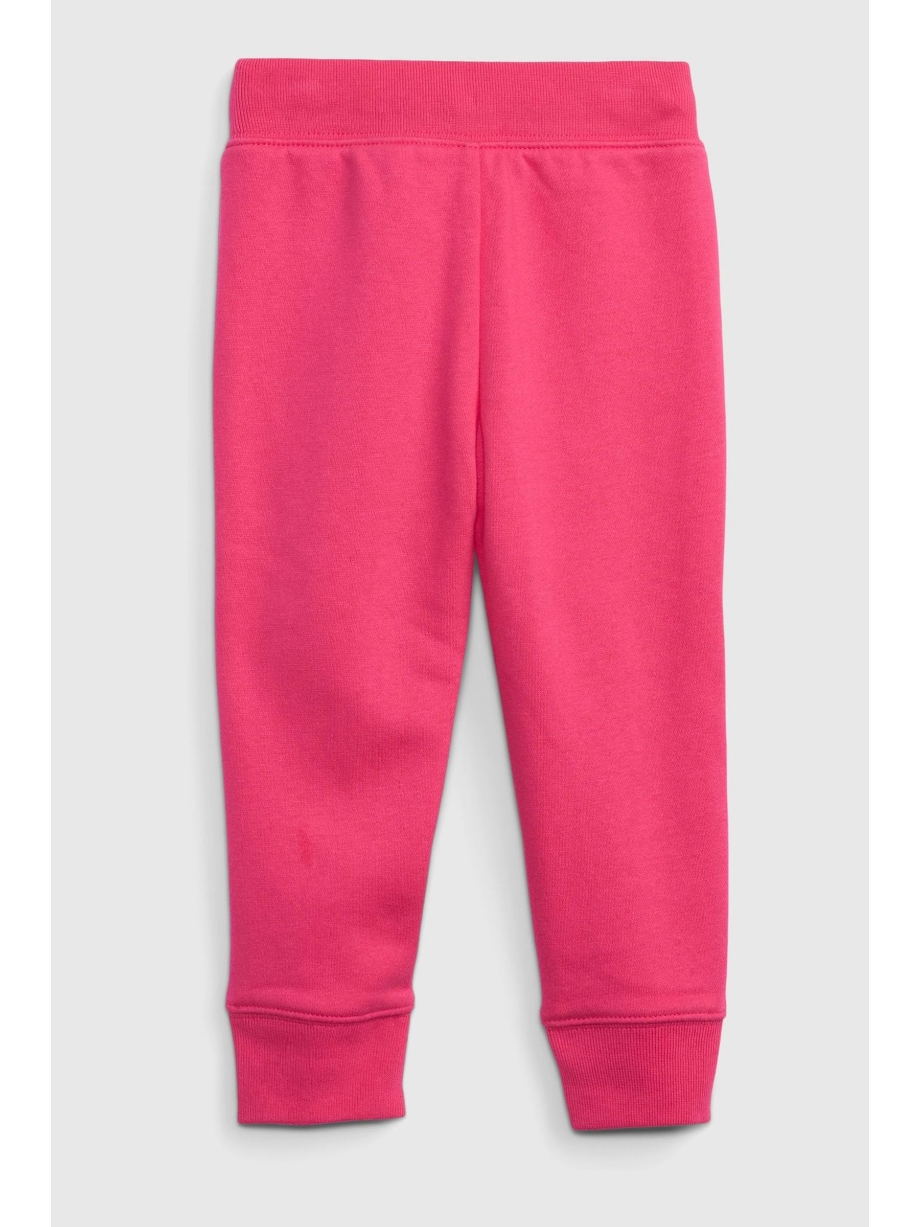 Pink Logo Fleece-Lined Joggers (Newborn-5yrs) - Image 2 of 2