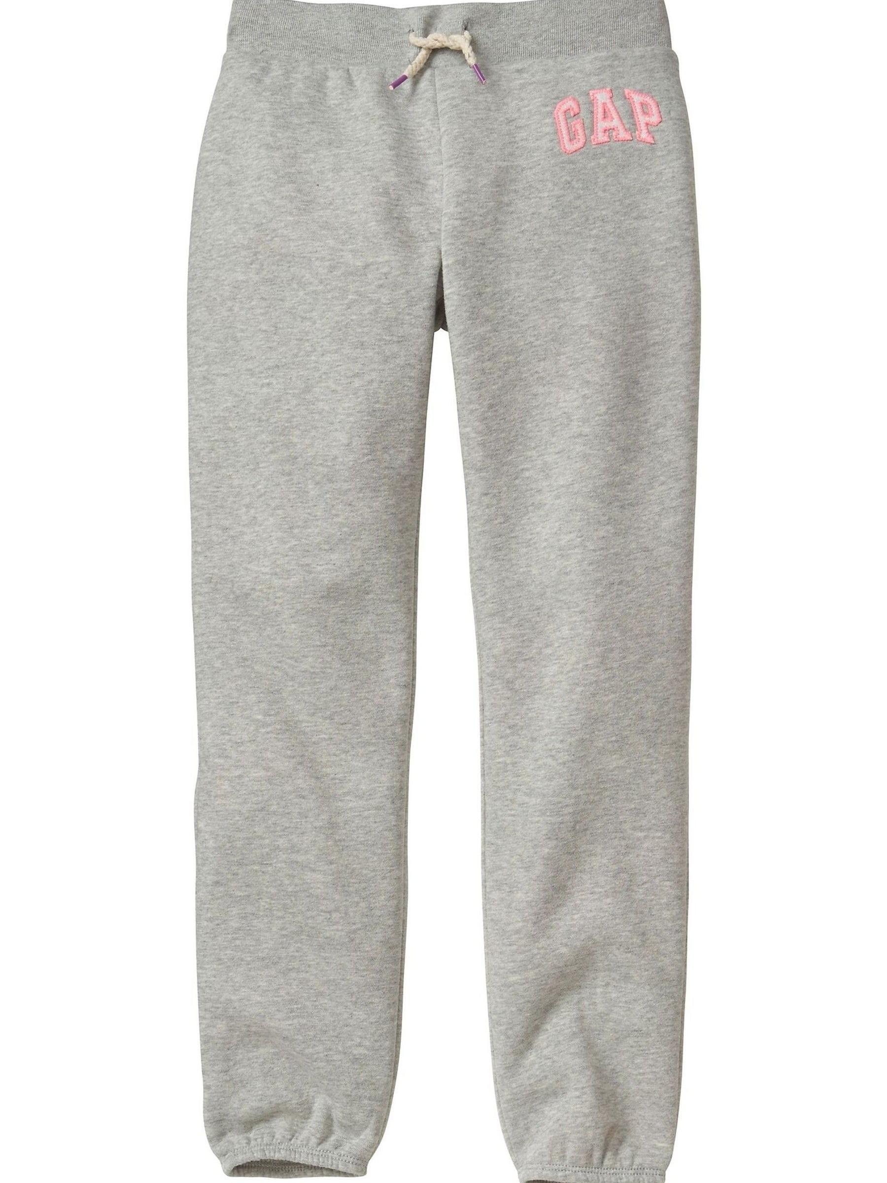 Grey Print Logo Fleece Joggers - Image 1 of 1