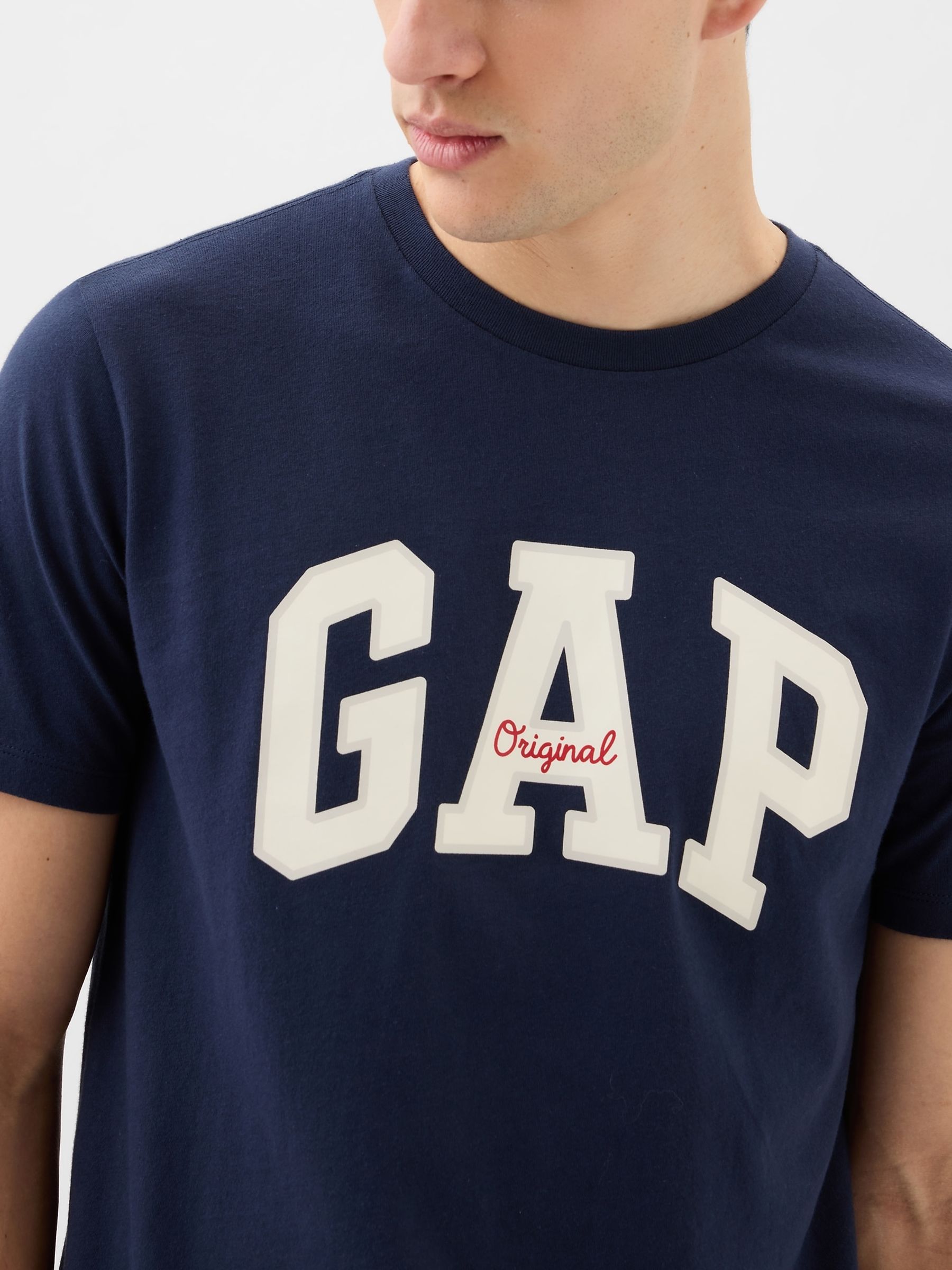 Blue Logo Short Sleeve Crew Neck T Shirt - Image 6 of 7