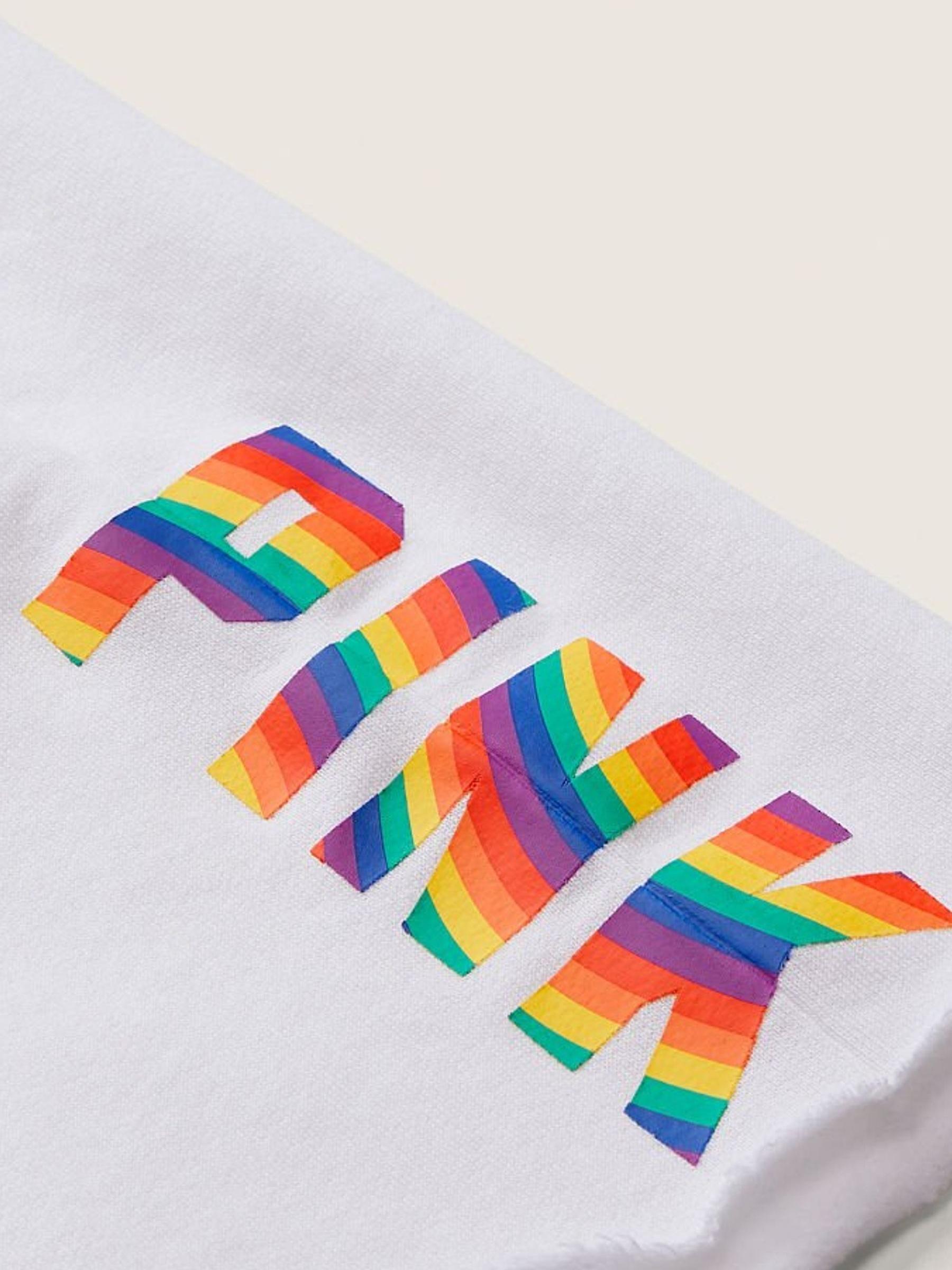 Optic White Pride Sans Logo Dad Short - Image 4 of 4