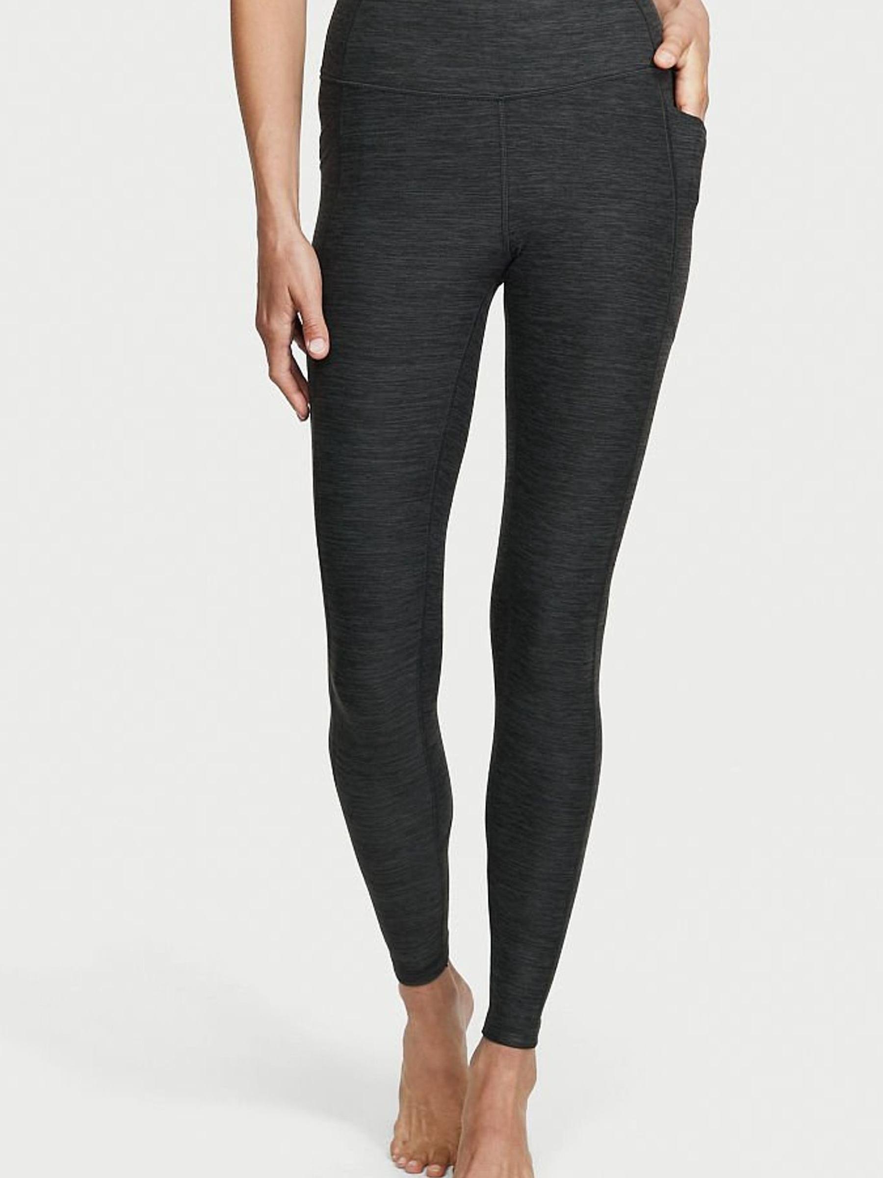 Black Grey Onyx Heather High Waist Legging - Image 1 of 3