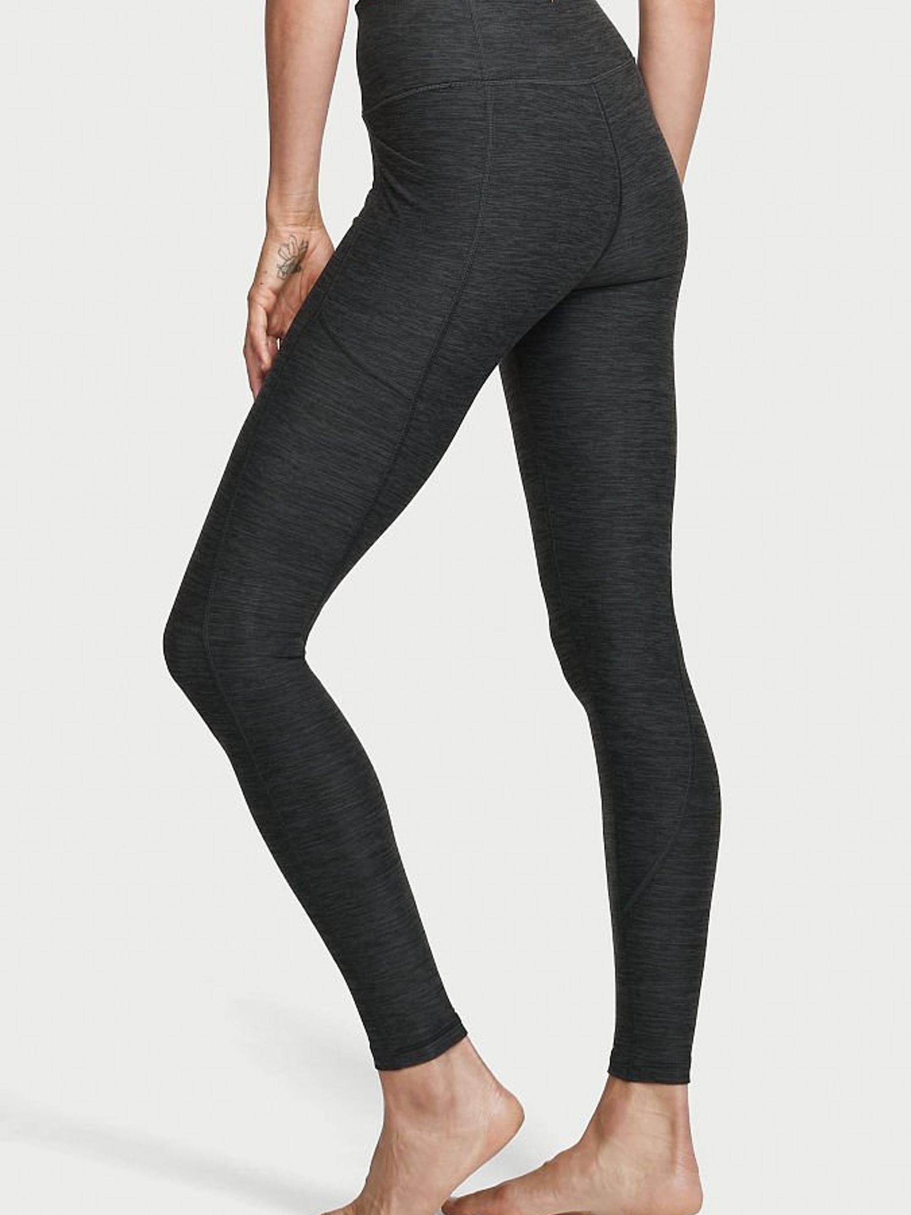 Black Grey Onyx Heather High Waist Legging - Image 2 of 3