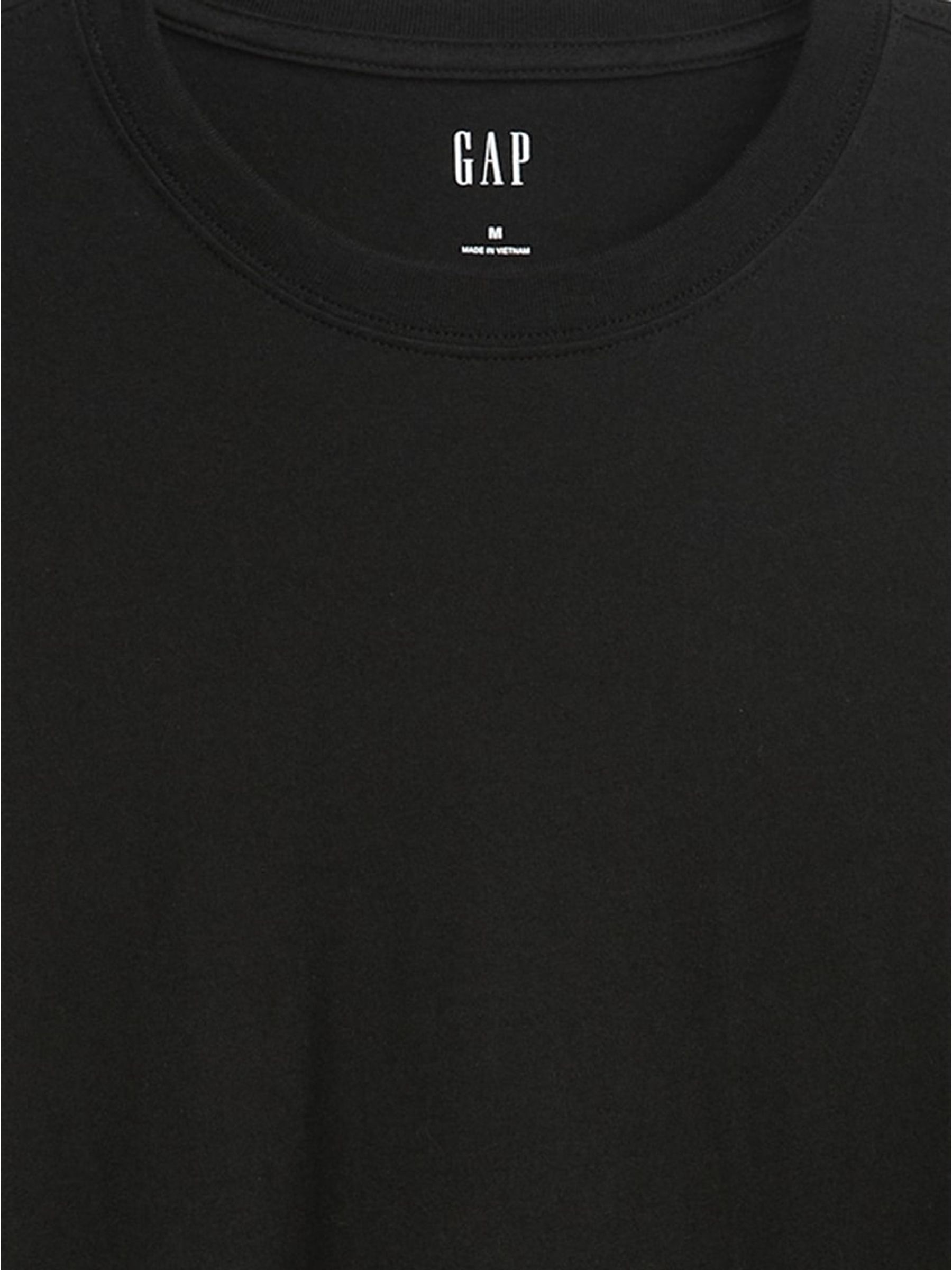 Black Everyday Soft Long Sleeve Crew Neck T-Shirt - Image 4 of 4