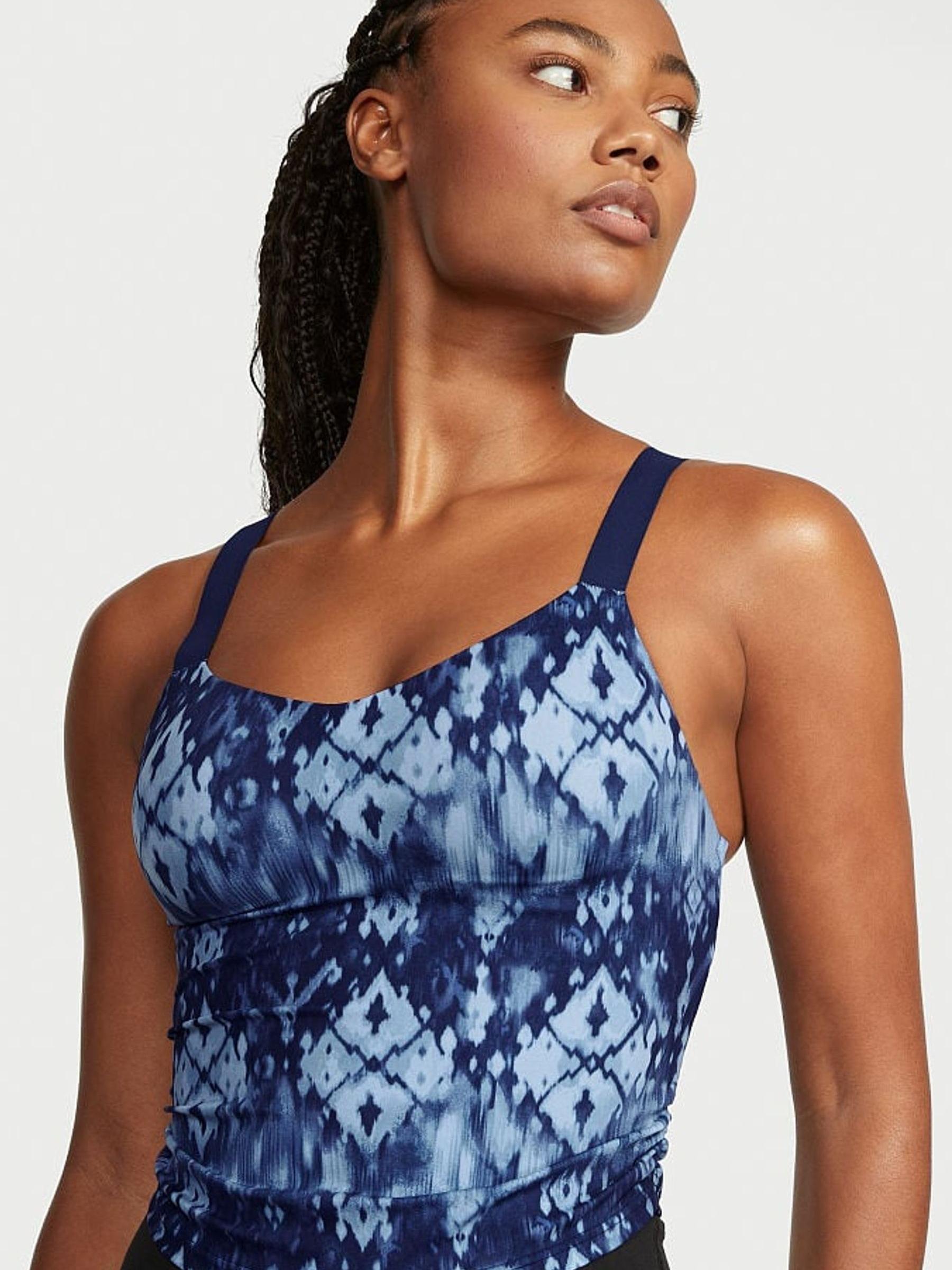 Blue Love Cloud Sport Bra Tank - Image 1 of 4