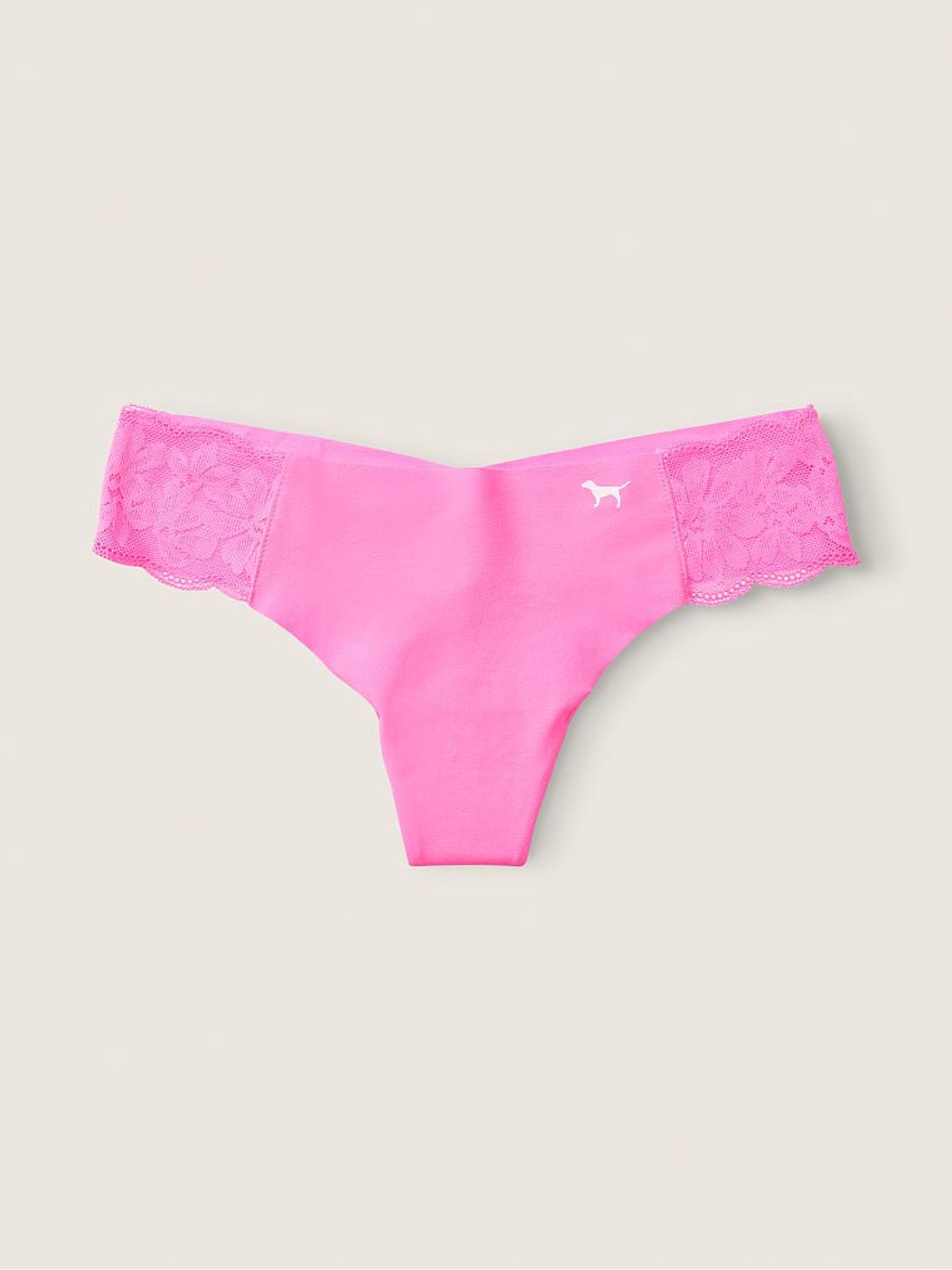 Surfer Pink No Show Thong Knickers - Image 1 of 2 Surfer Pink No Show Thong Knickers - Image 1 of 2