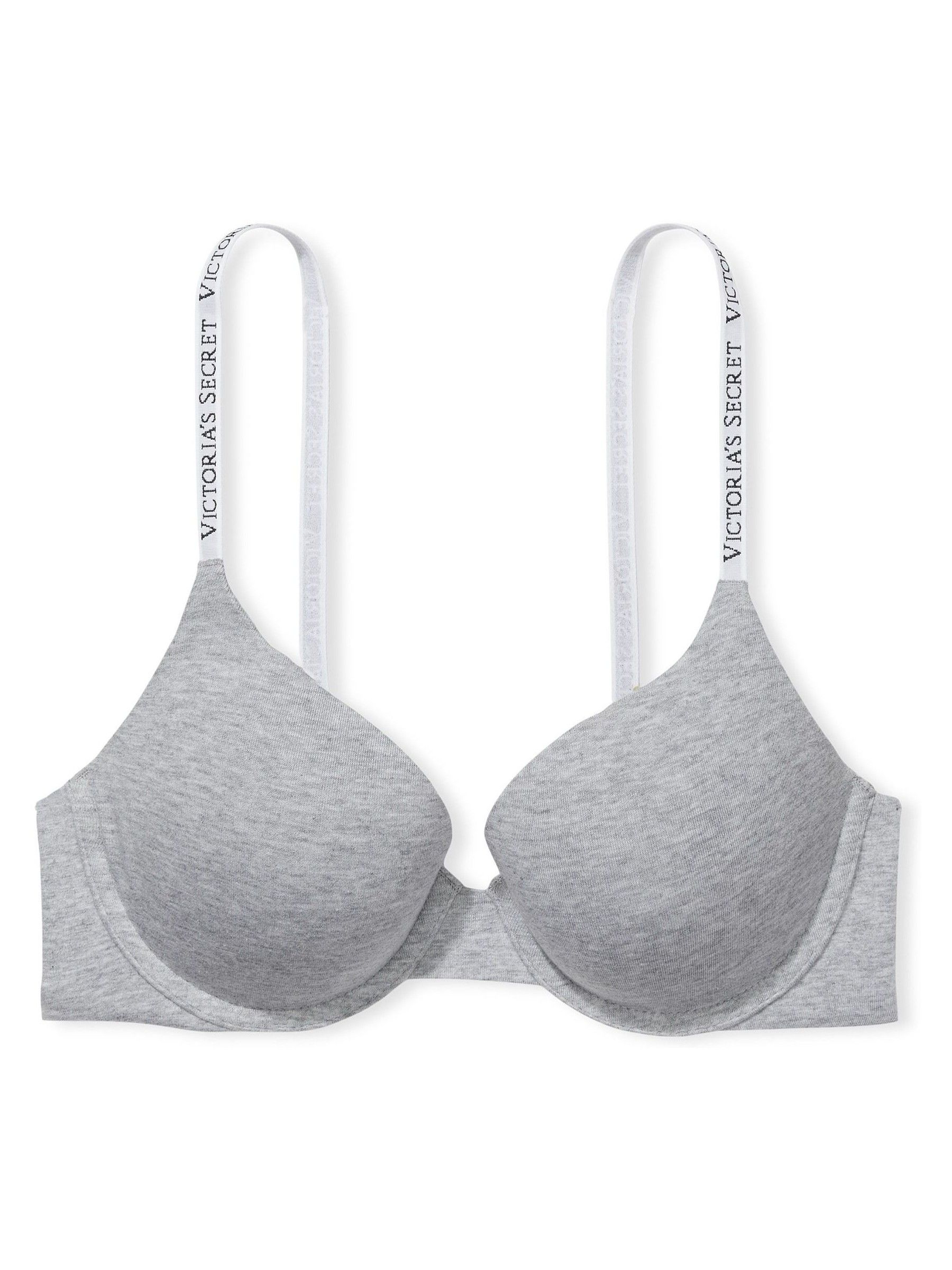 Grey Full Cup Push Up Bra - Image 3 of 4