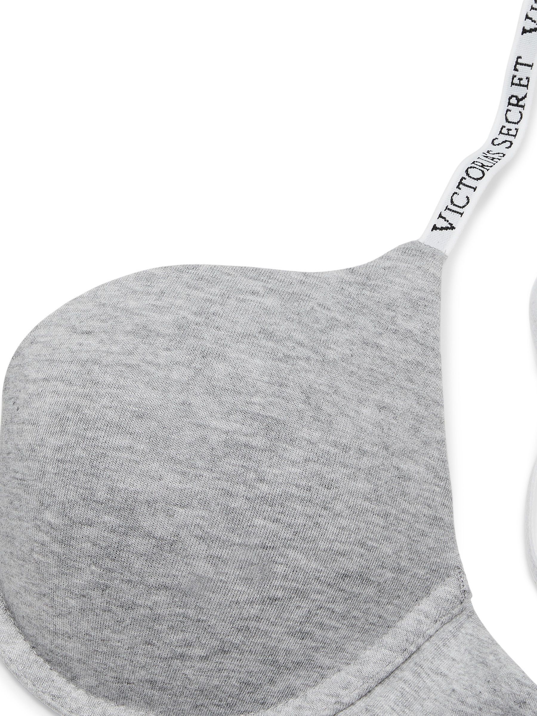 Grey Full Cup Push Up Bra - Image 4 of 4