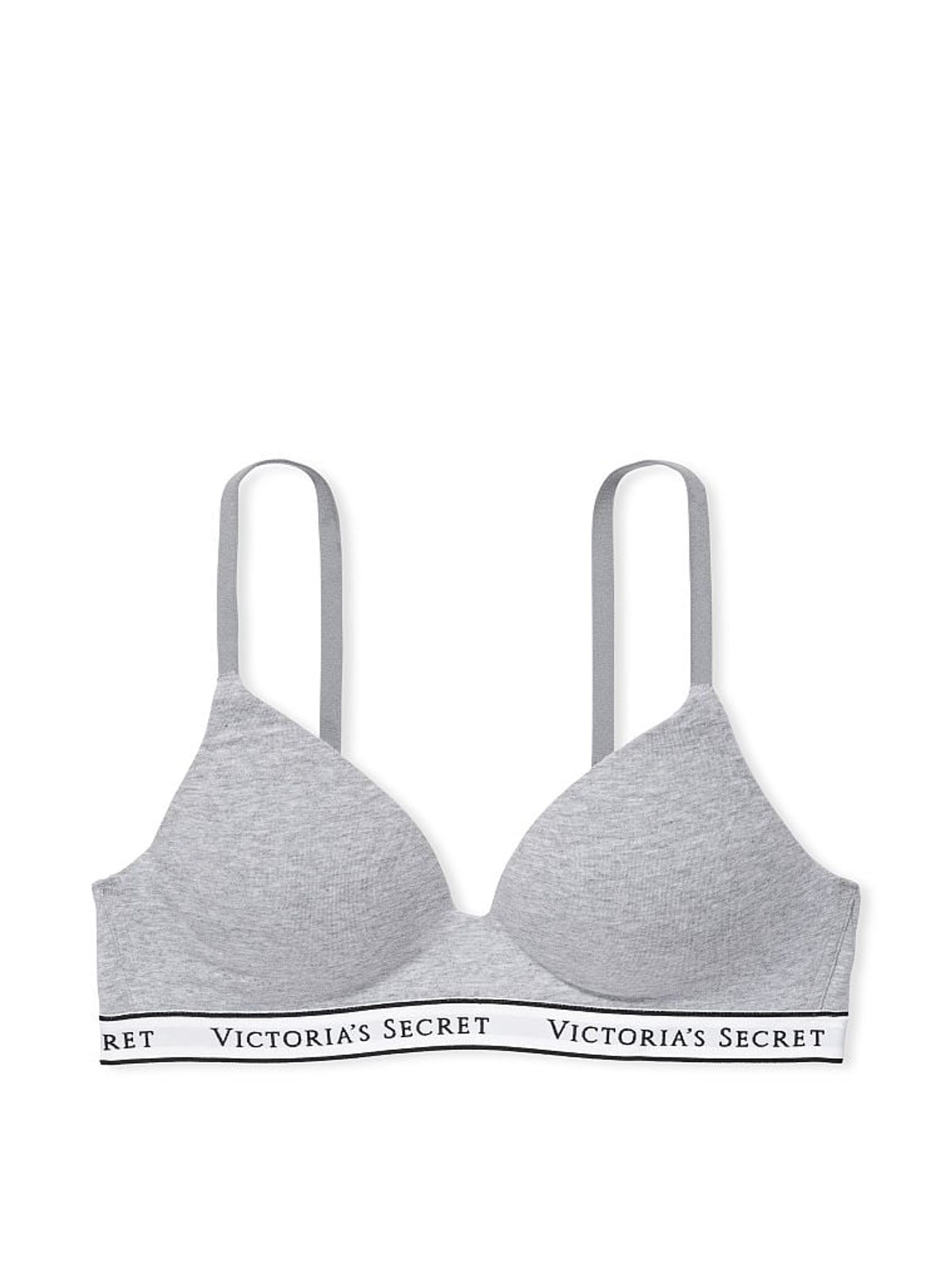 Grey Non Wired Lightly Lined Bra - Image 3 of 4