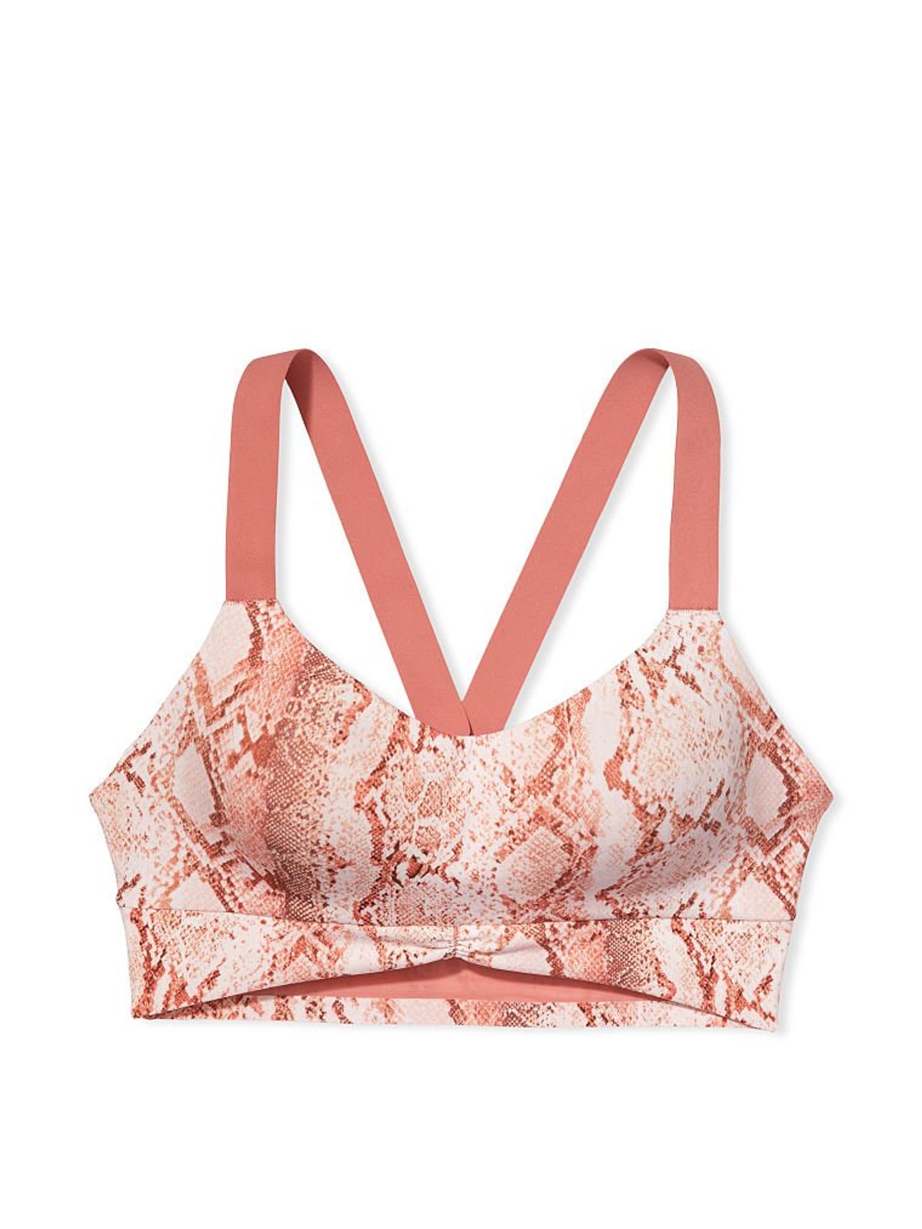Ombre Snake Pink Smooth Non Wired Sports Bra - Image 3 of 3