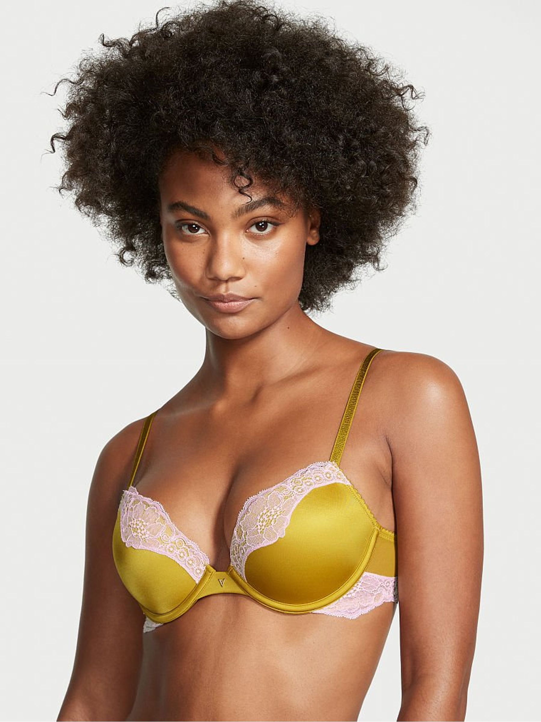 Golden Chartreuse PushUp Bra - Image 1 of 4