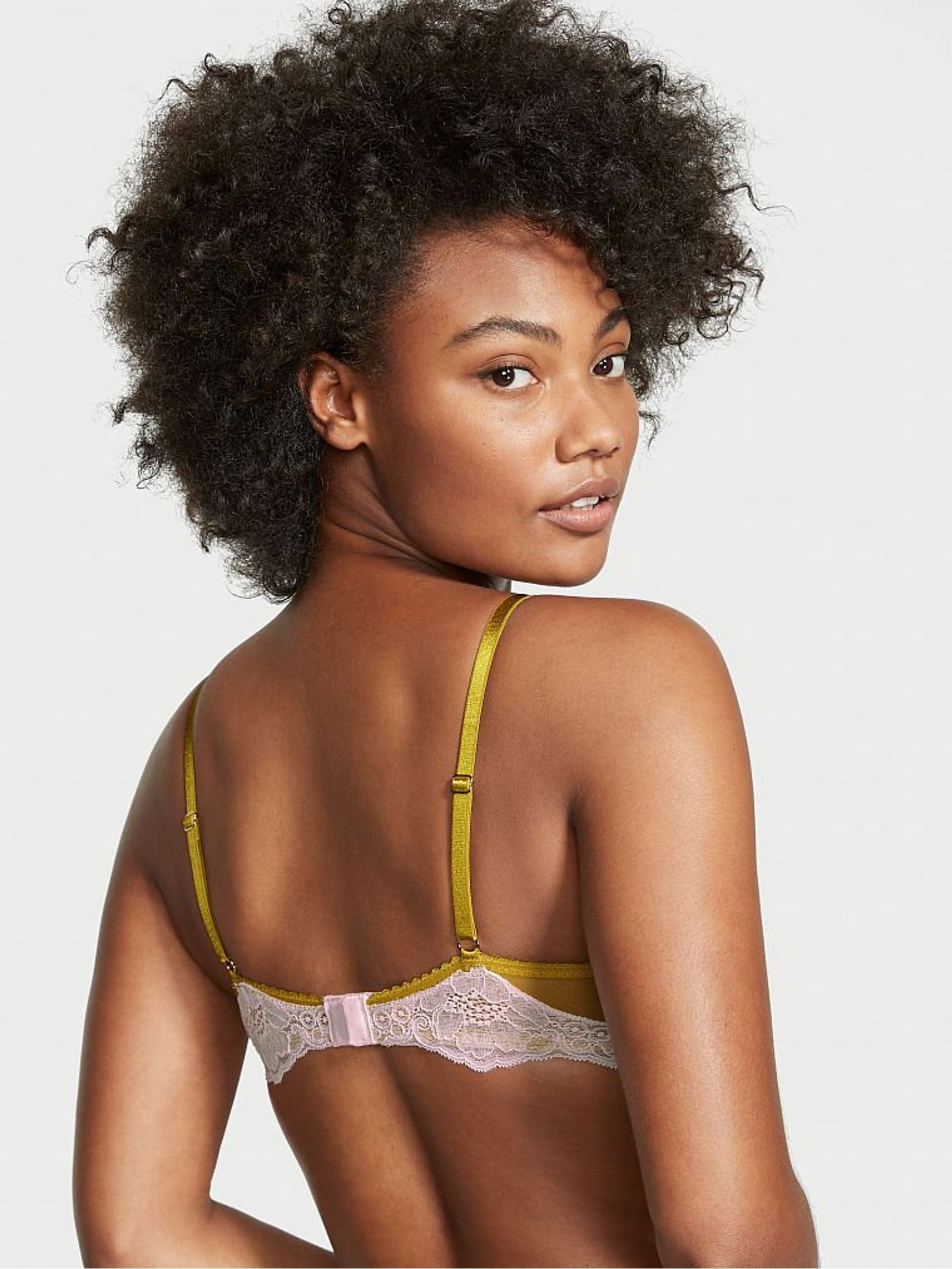 Golden Chartreuse PushUp Bra - Image 2 of 4