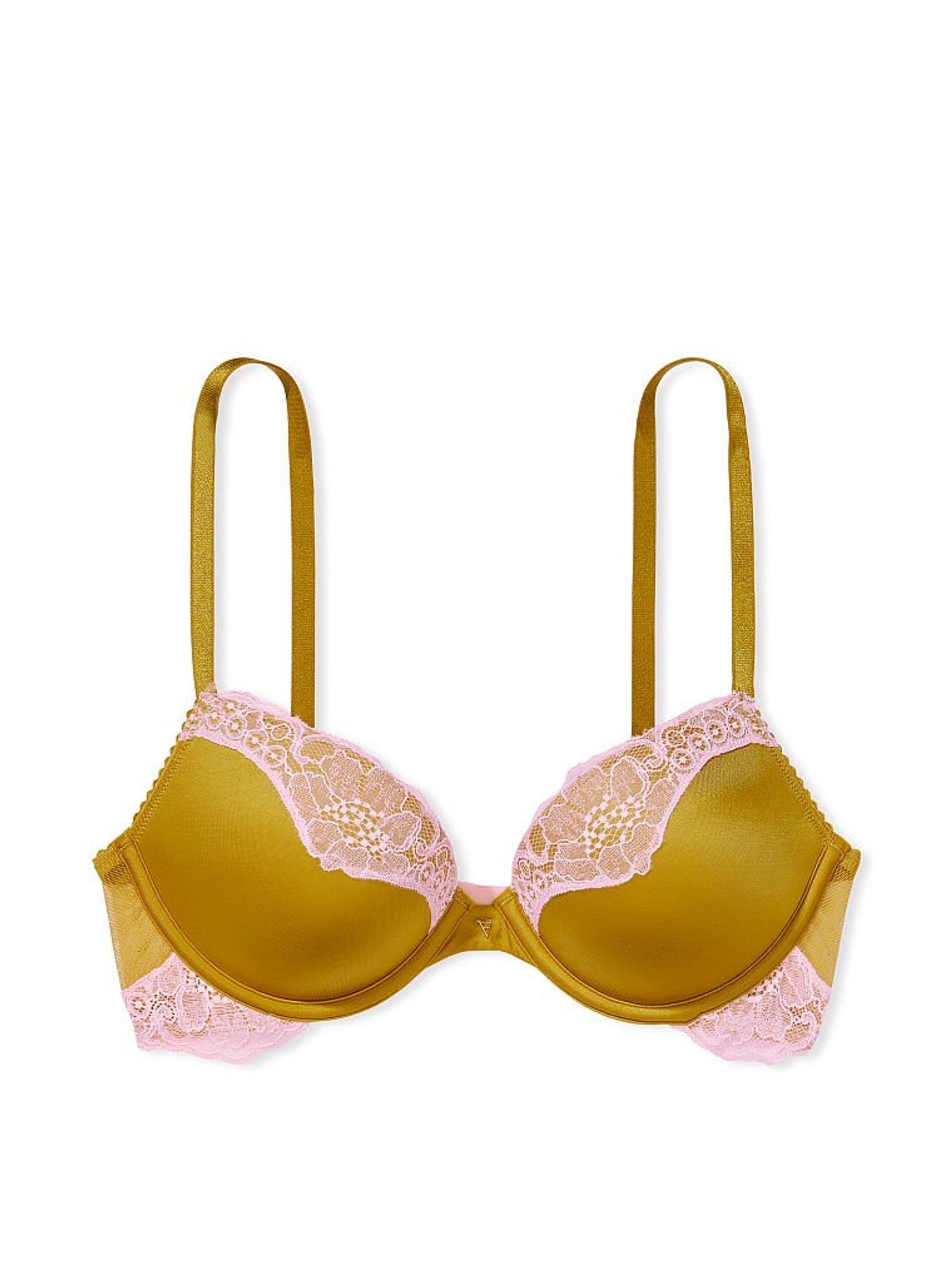 Golden Chartreuse PushUp Bra - Image 3 of 4