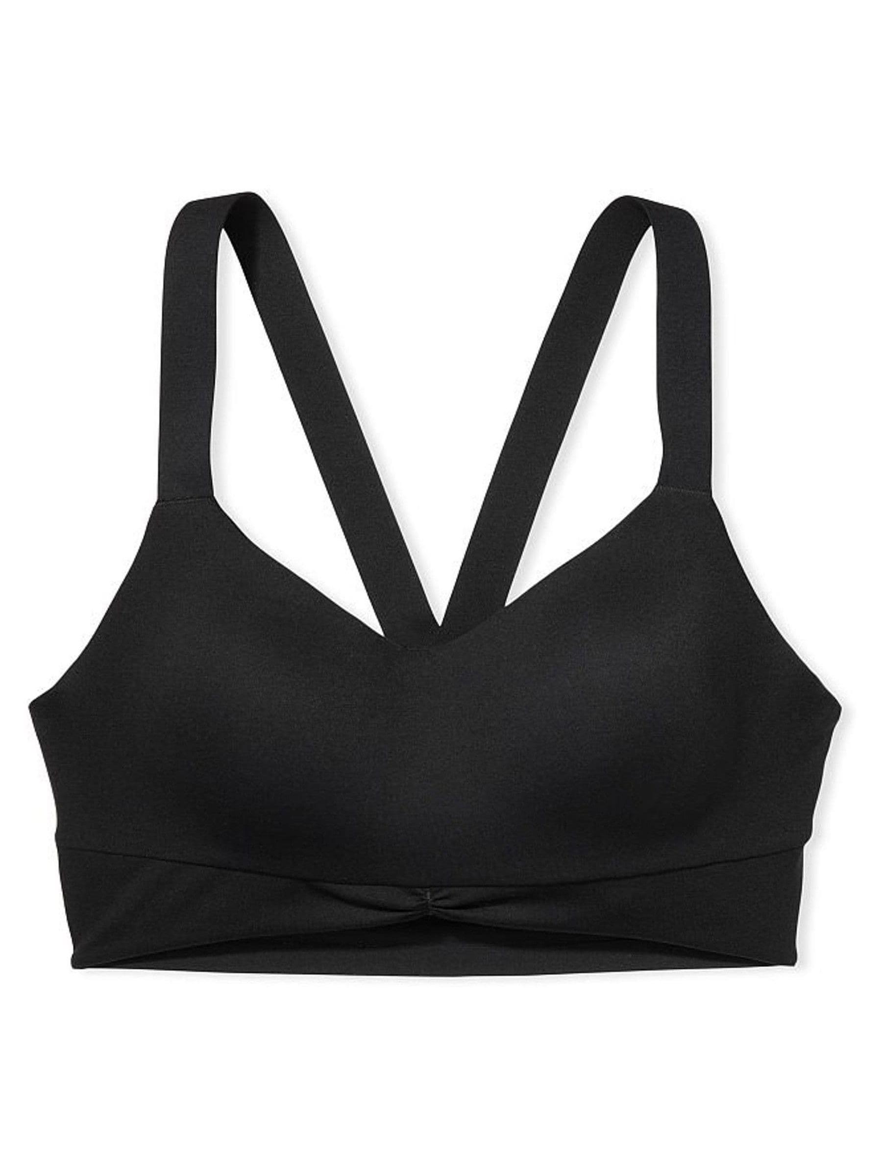 Black Smooth Non Wired Sports Bra - Image 3 of 4