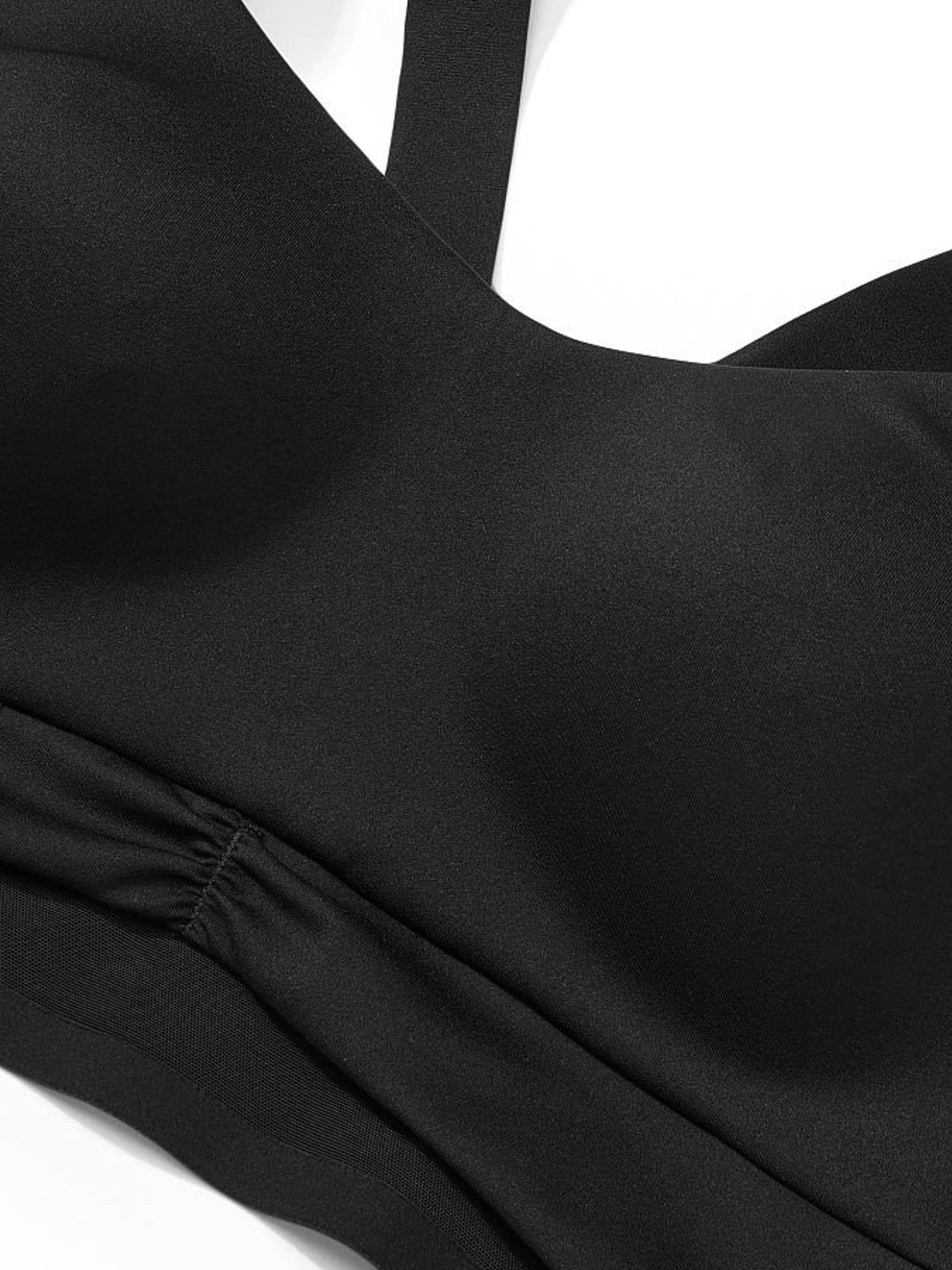 Black Smooth Non Wired Sports Bra - Image 4 of 4