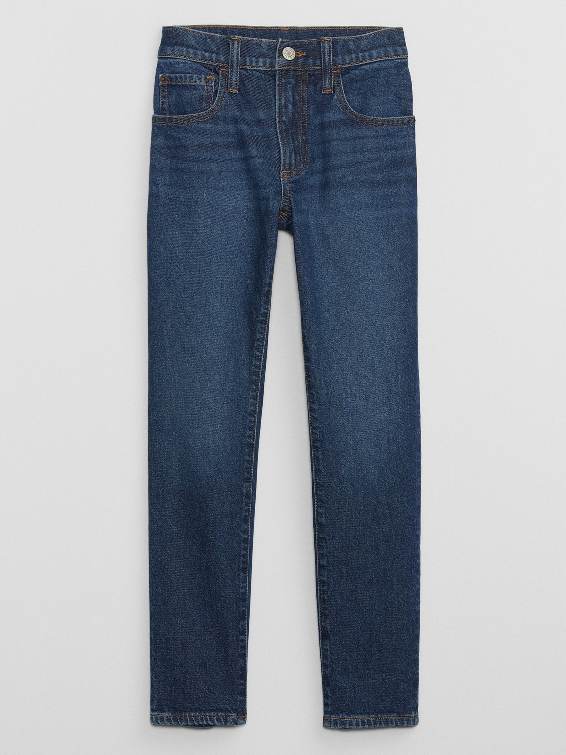 Mid Wash Blue Slim Taper Leg Washwell Jeans (5-14yrs) - Image 1 of 4