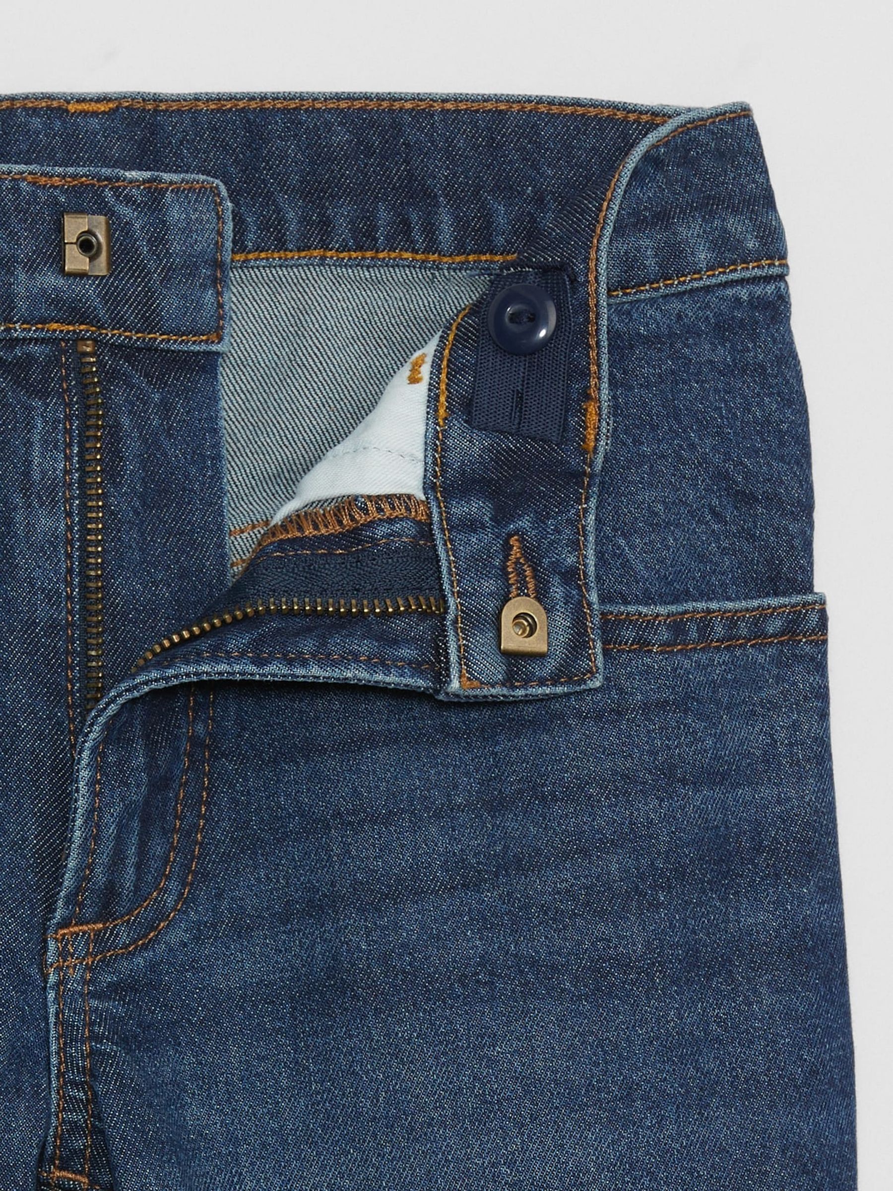 Mid Wash Blue Slim Taper Leg Washwell Jeans (5-14yrs) - Image 3 of 4