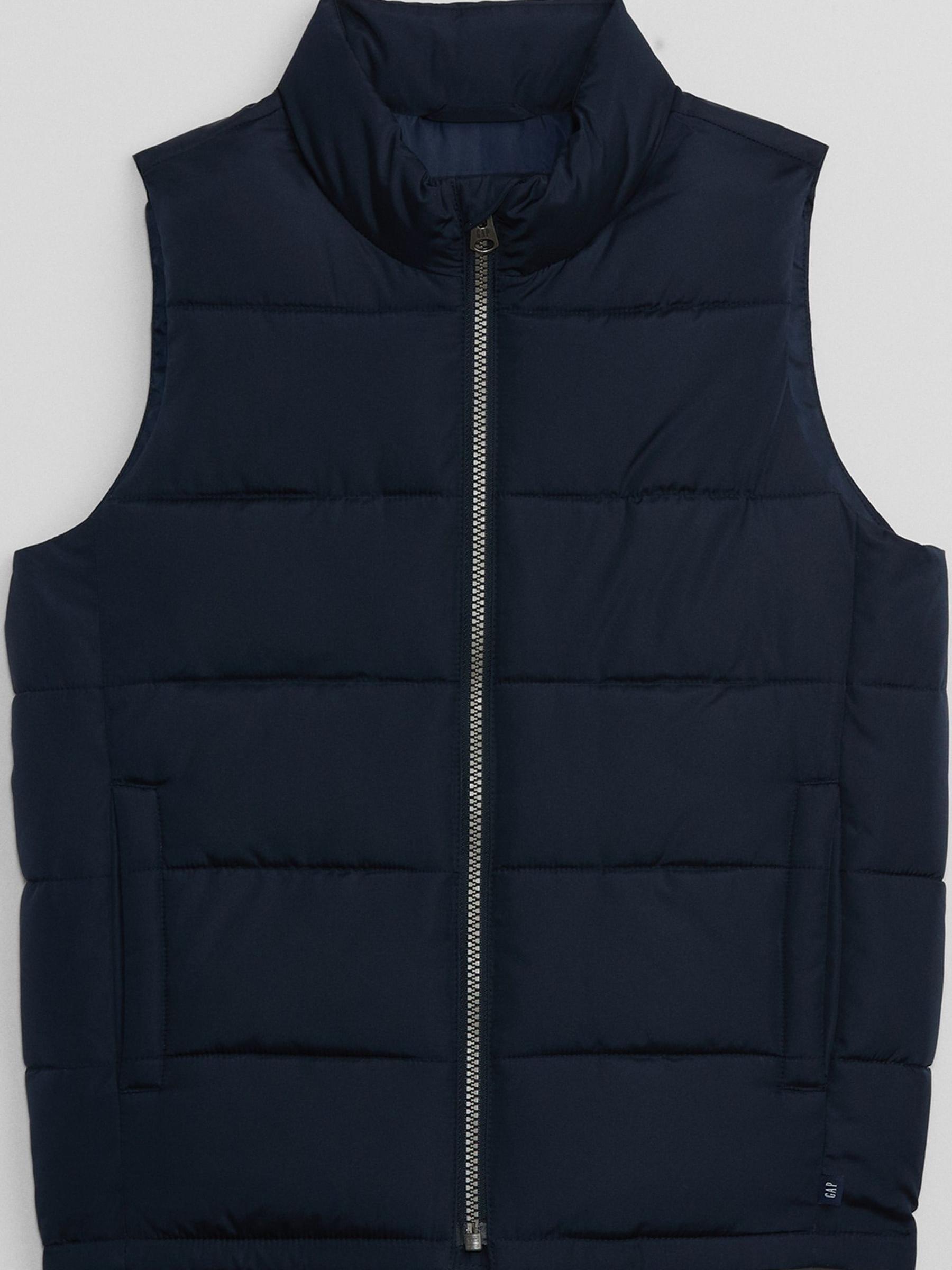 Navy Cold Control Puffer Sleeveless Gilet - Image 1 of 1