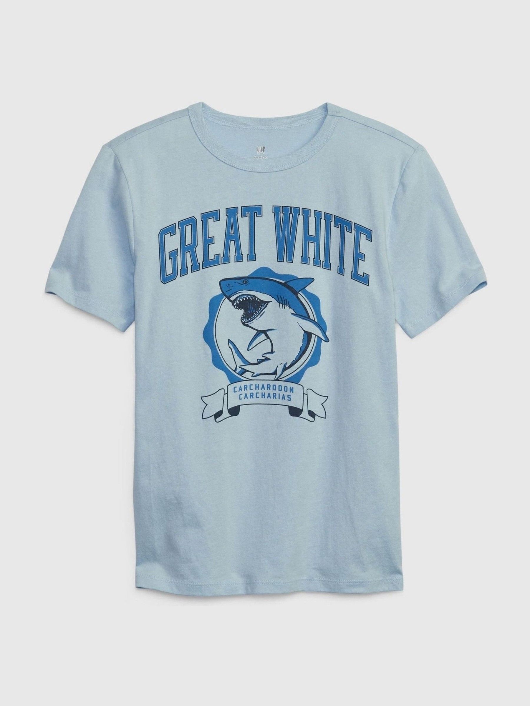 Blue Kids 100% Organic Cotton Graphic T-Shirt - Image 1 of 1