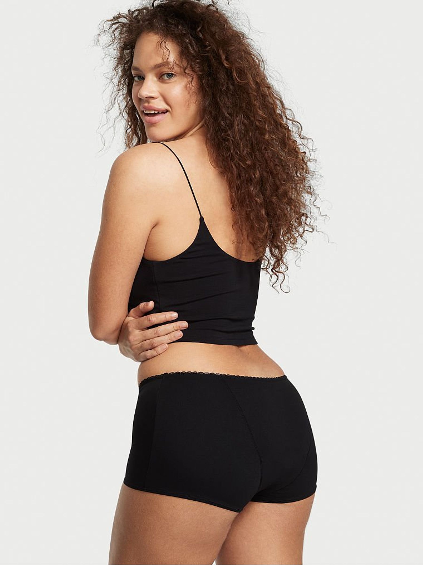 Black Period Short Knickers - Image 2 of 5