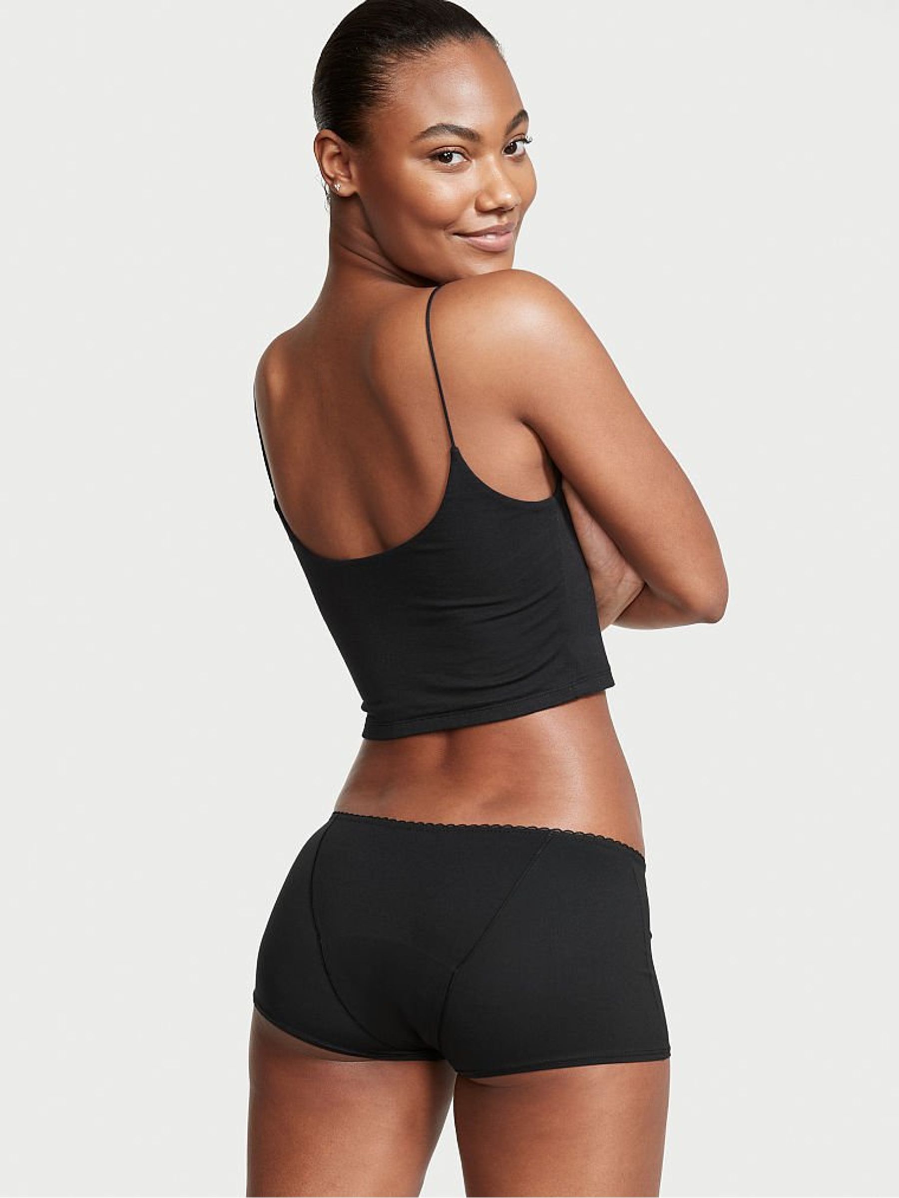 Black Period Short Knickers - Image 4 of 5