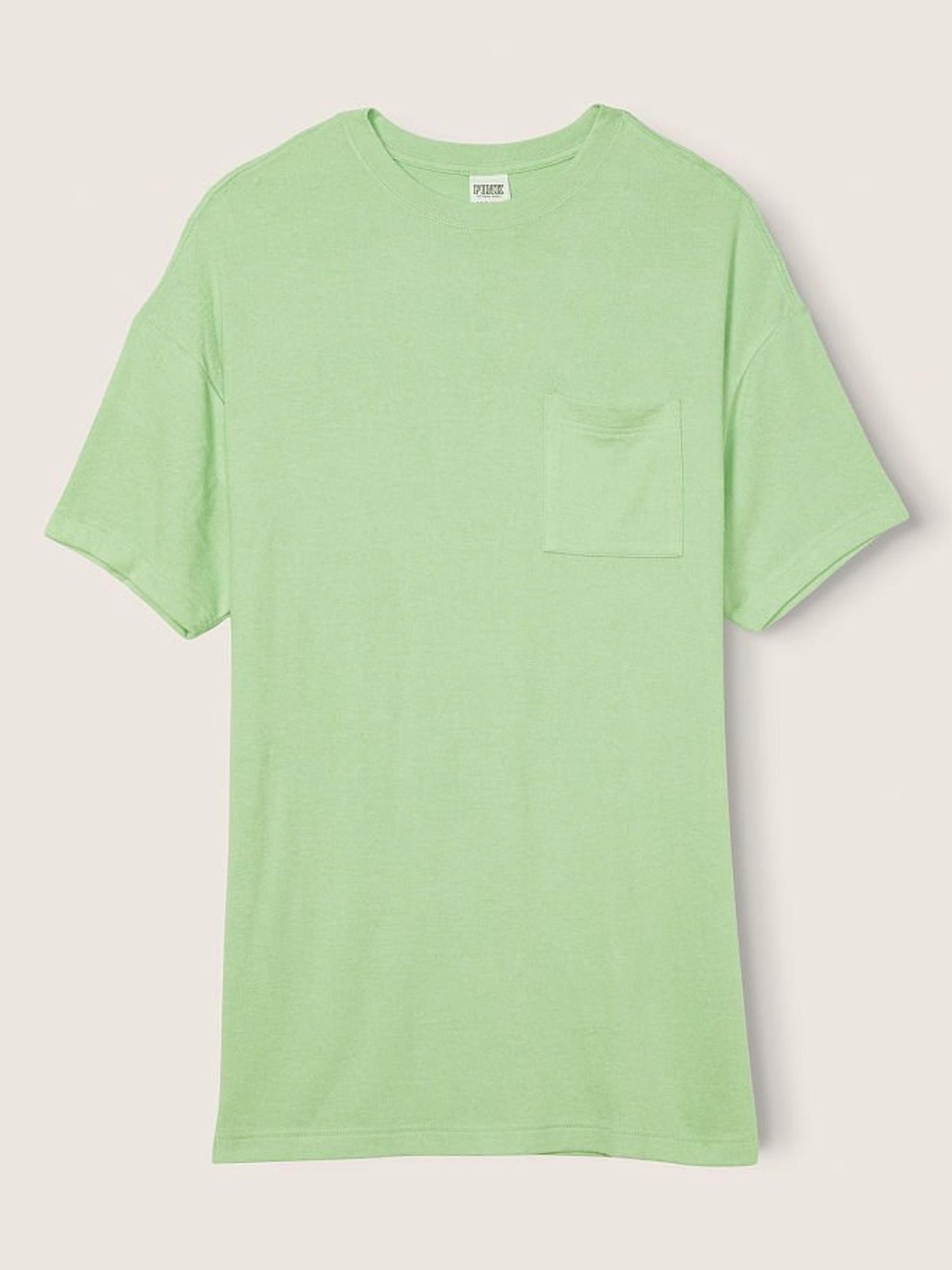 Soft Jade Green Oversized Short Sleeve Nightie - Image 2 of 2