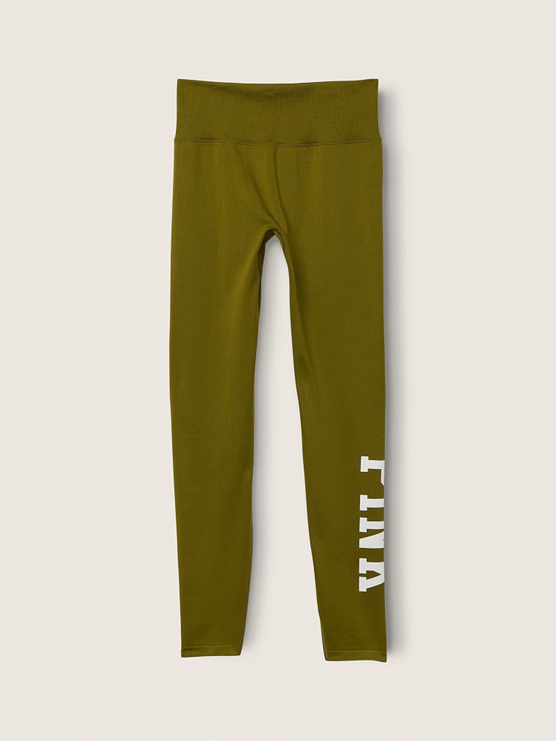 Hazel Green Seamless High Waist Full Length Legging - Image 4 of 4