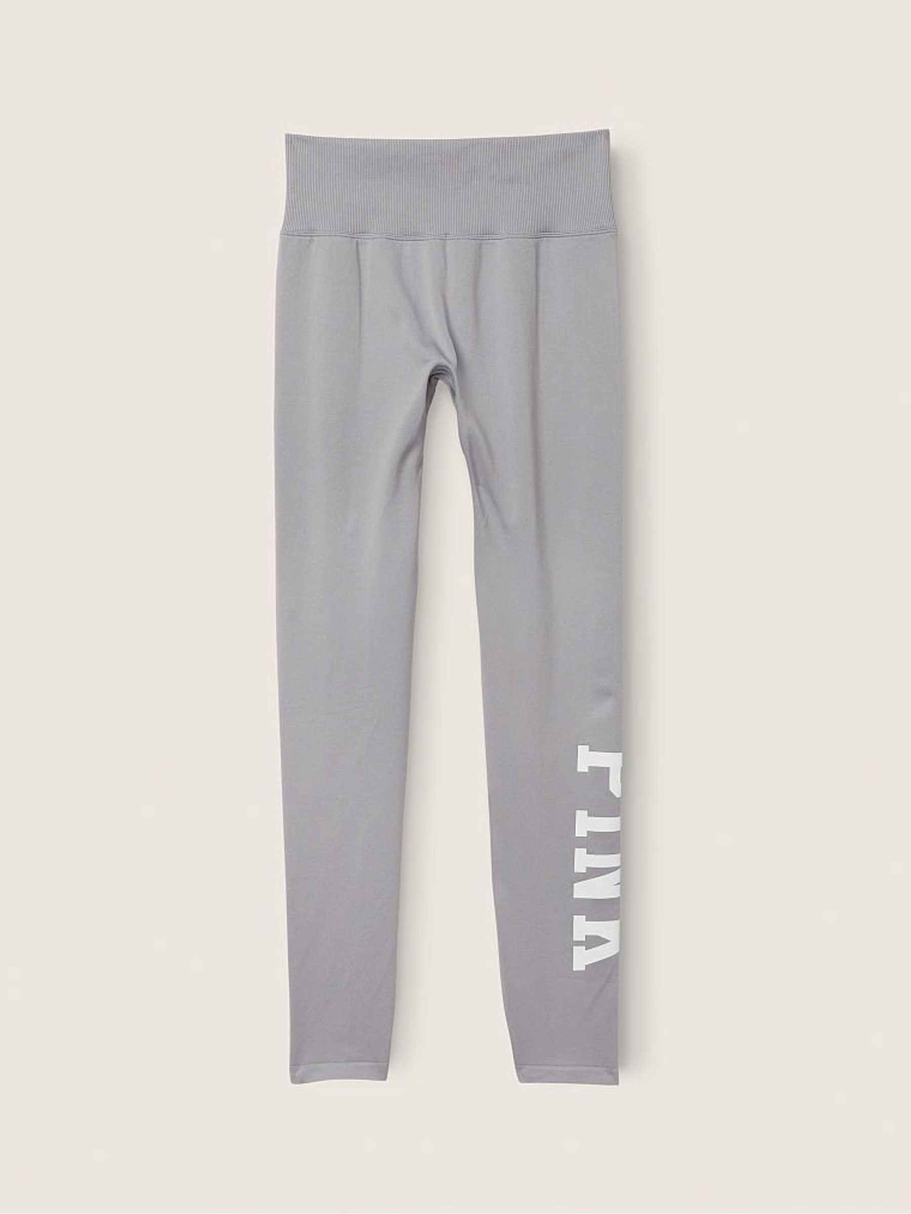 Oasis Grey Seamless High Waist Full Length Legging - Image 4 of 4