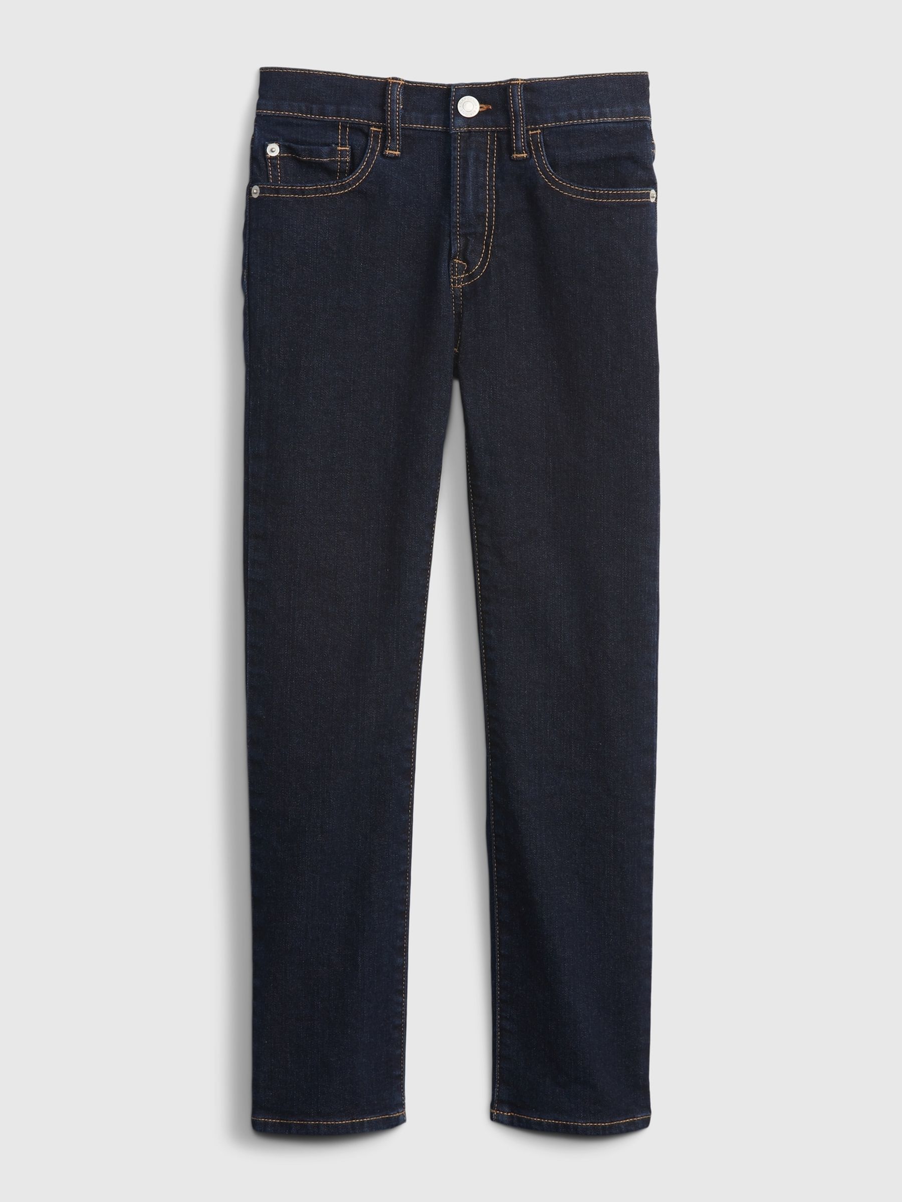 Dark Wash Blue Classic Straight Jeans (5-16yrs) - Image 2 of 5