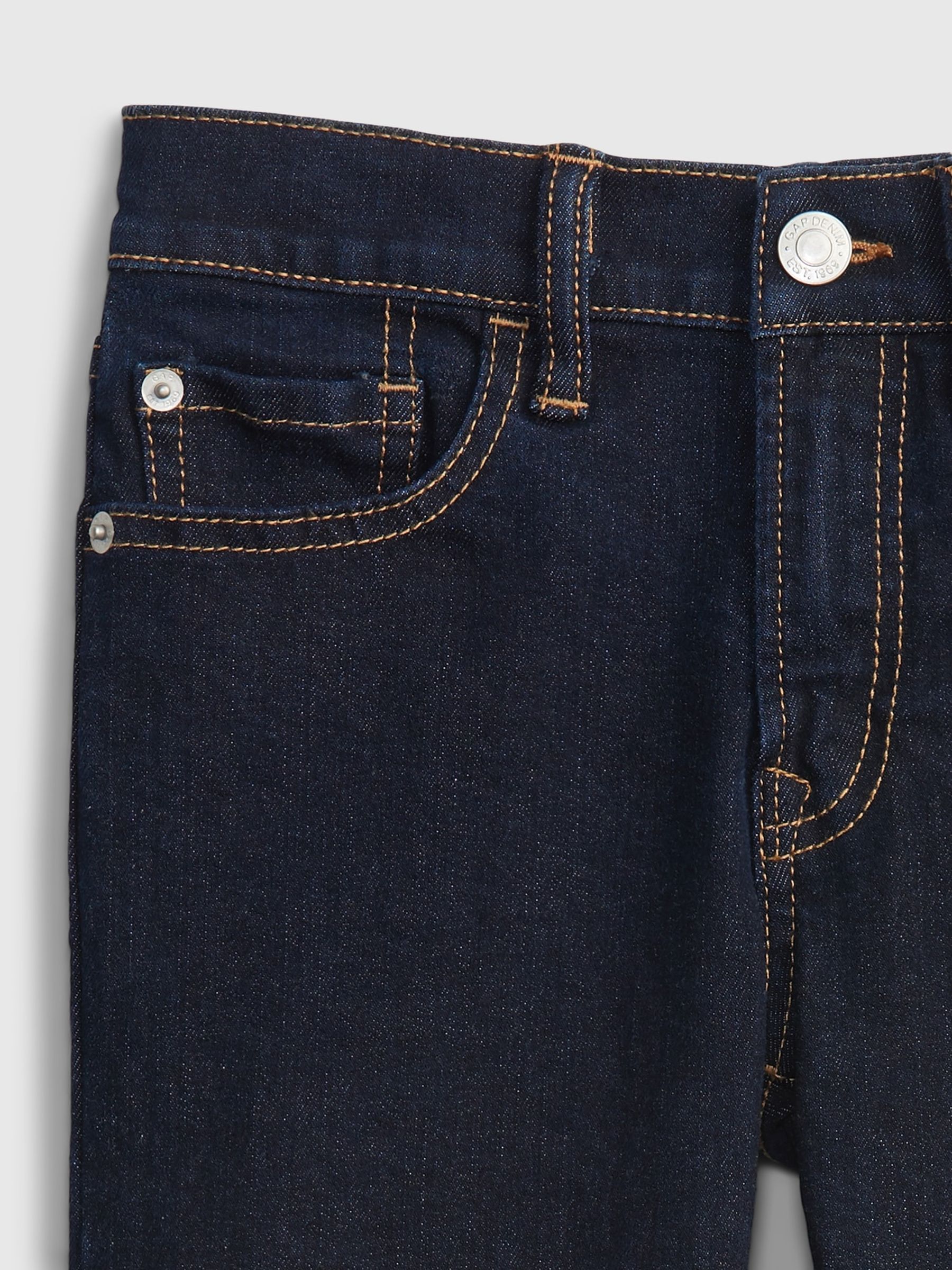 Dark Wash Blue Classic Straight Jeans (5-16yrs) - Image 4 of 5