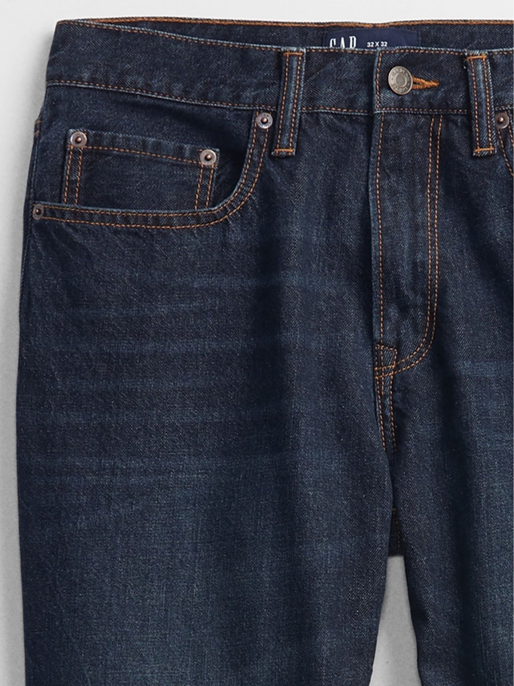 Dark Wash Blue Slim Jeans - Image 2 of 4