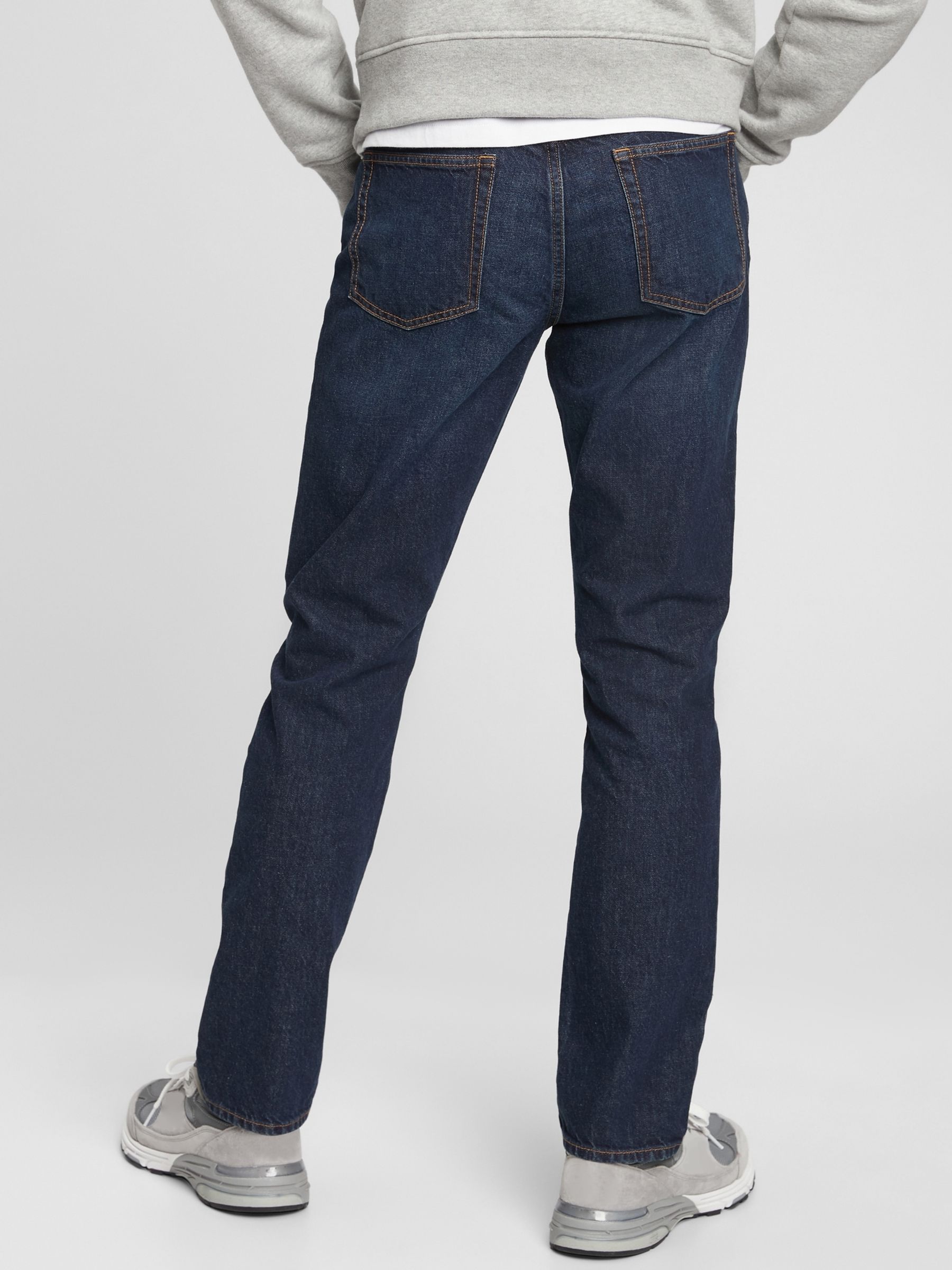 Dark Wash Blue Slim Jeans - Image 4 of 4