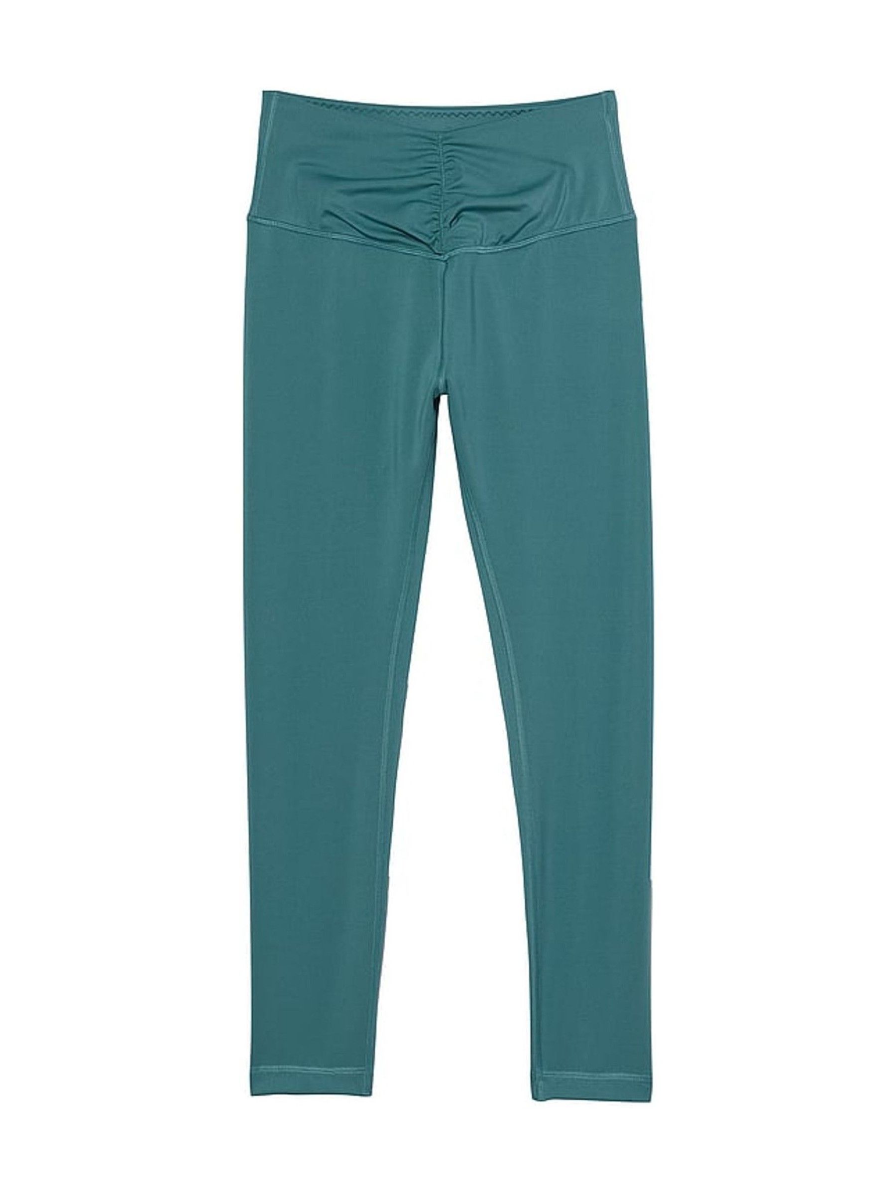 French Sage Green Ruched Legging - Image 3 of 4