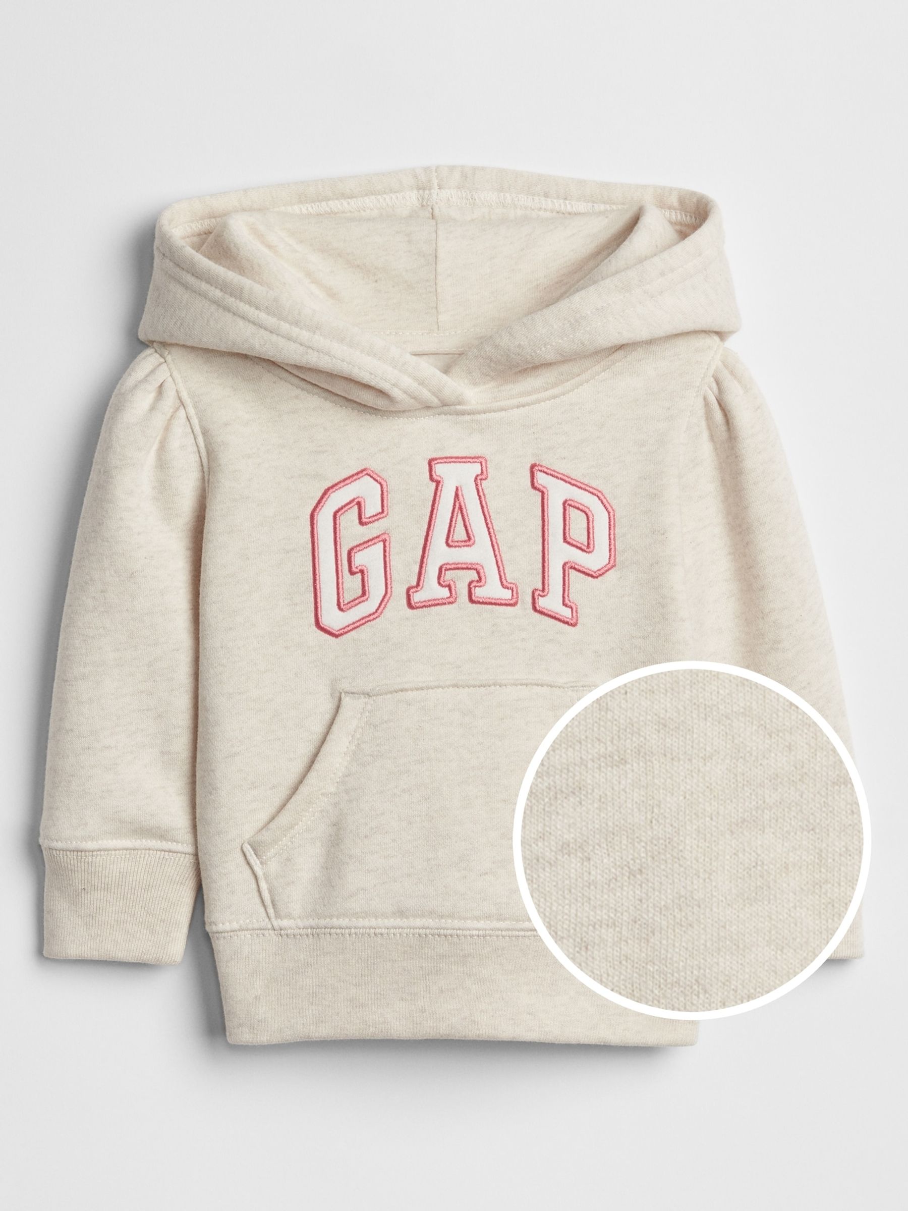 Cream Logo Hoodie (Newborn-4yrs) - Image 1 of 1