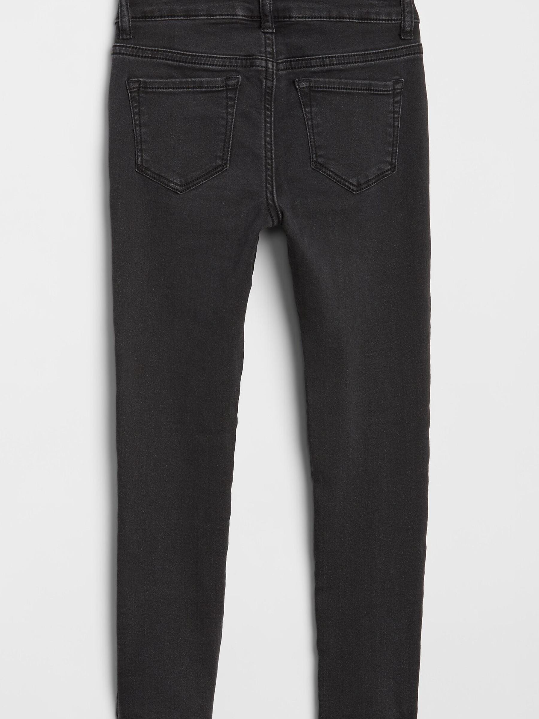 Black Jeggings with Stretch - Image 2 of 4