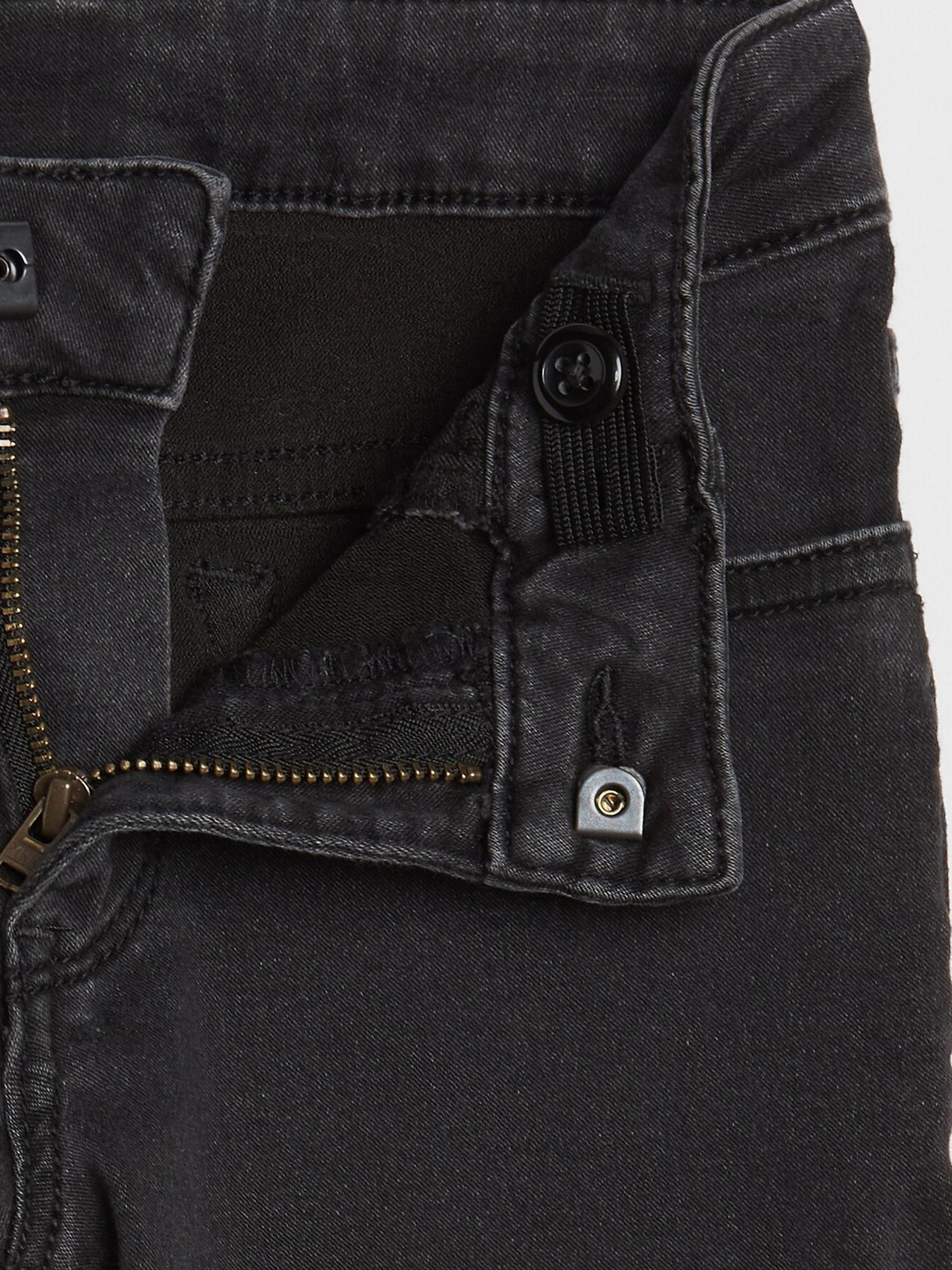 Black Jeggings with Stretch - Image 3 of 4
