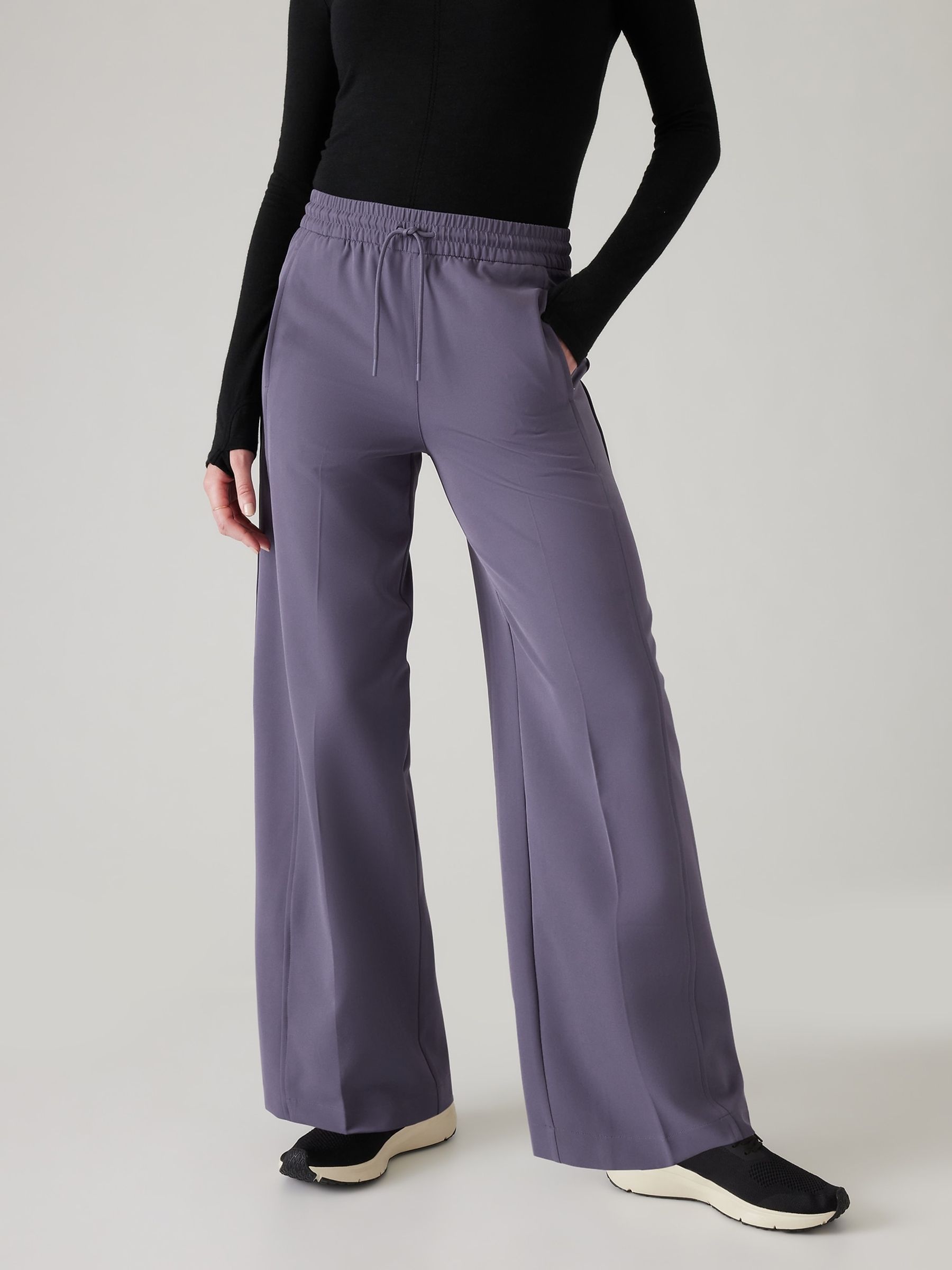 Athleta Purple Stride Trousers - Image 1 of 5