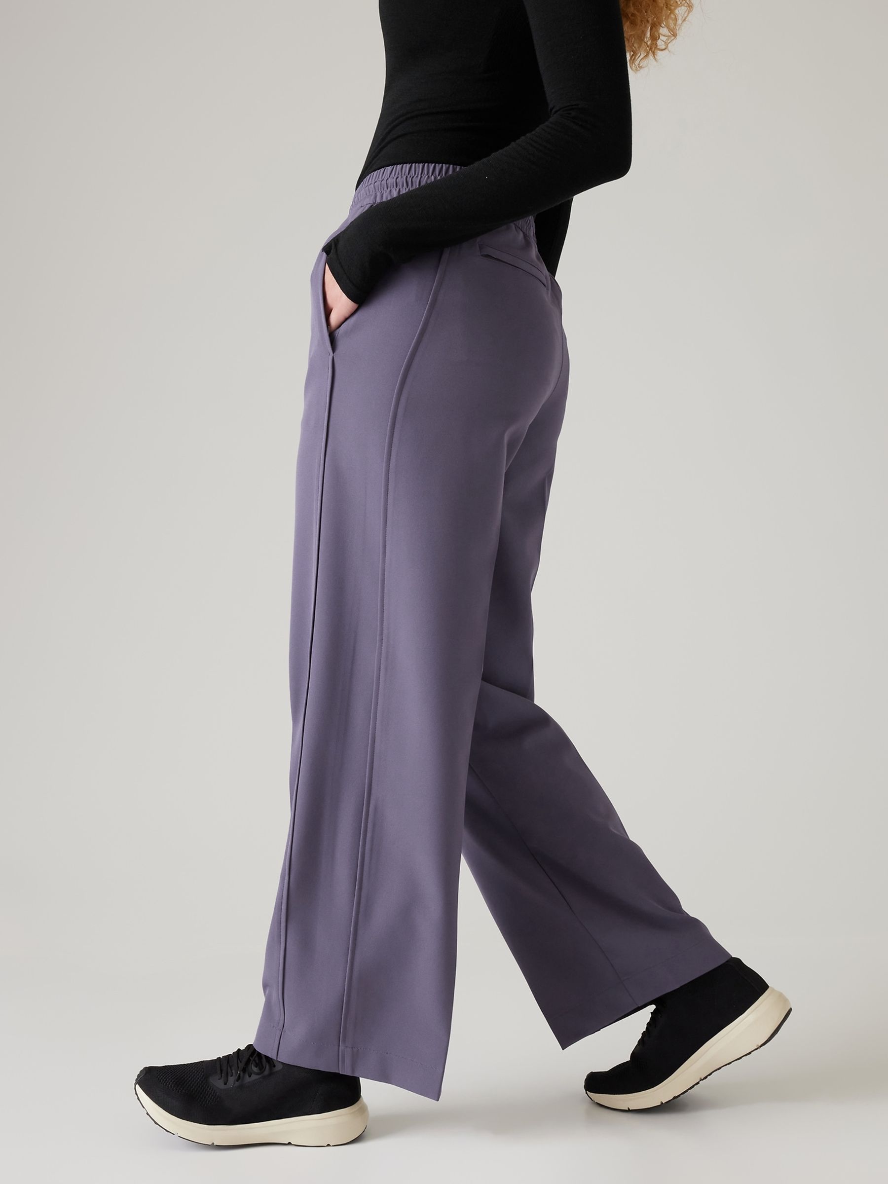 Athleta Purple Stride Trousers - Image 3 of 5