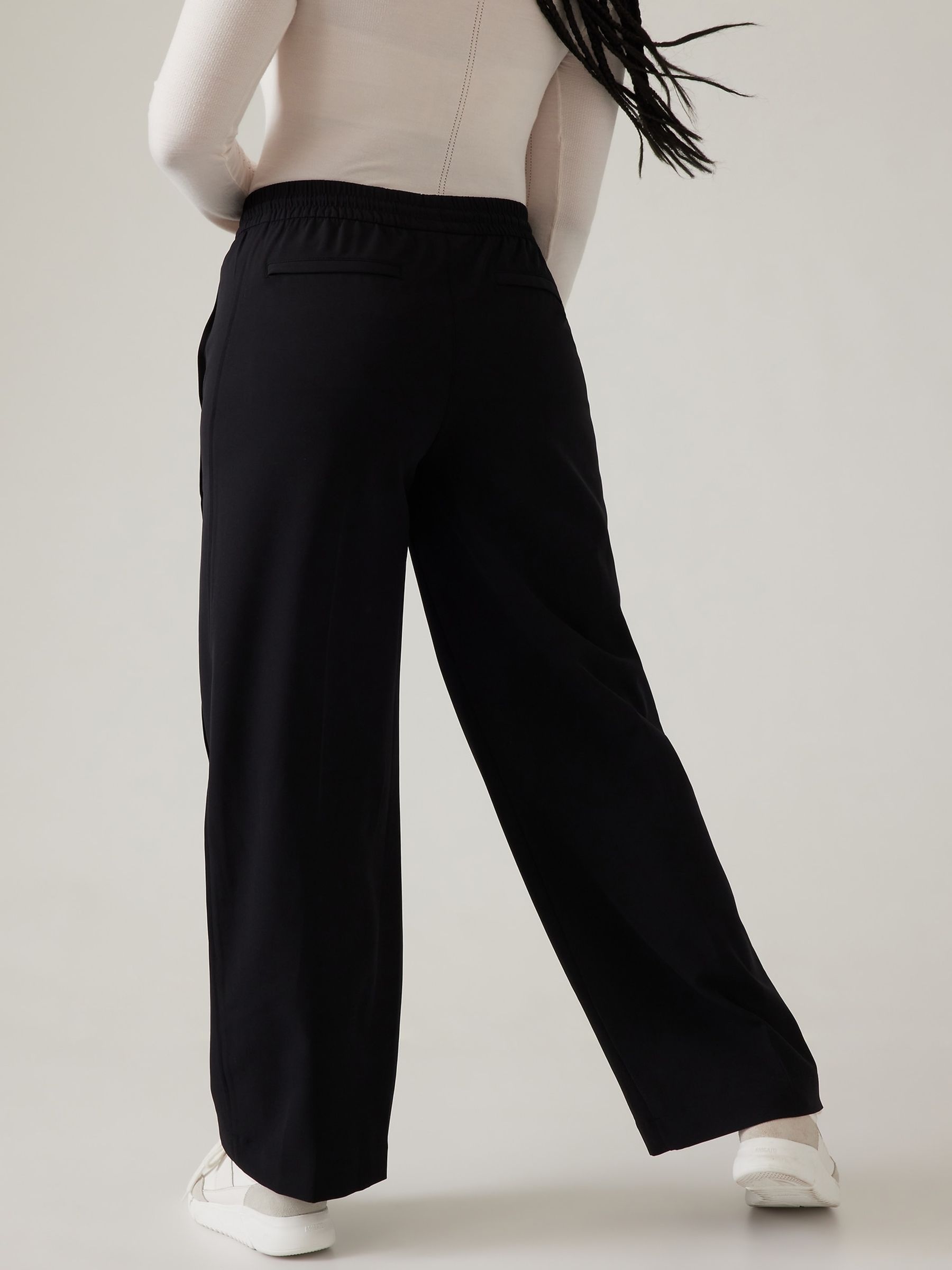 Athleta Black Stride Trousers - Image 6 of 6