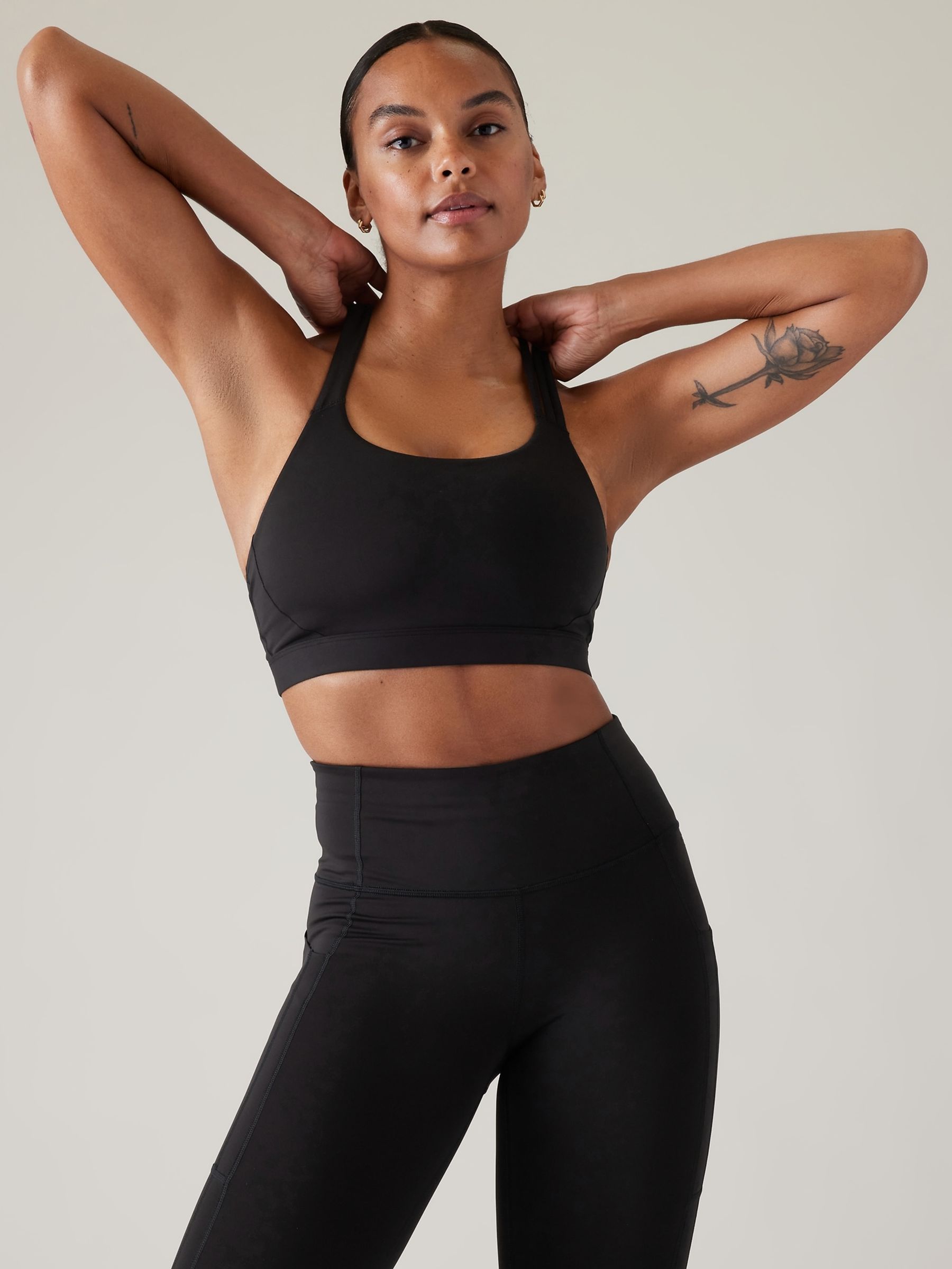athleta run free bra